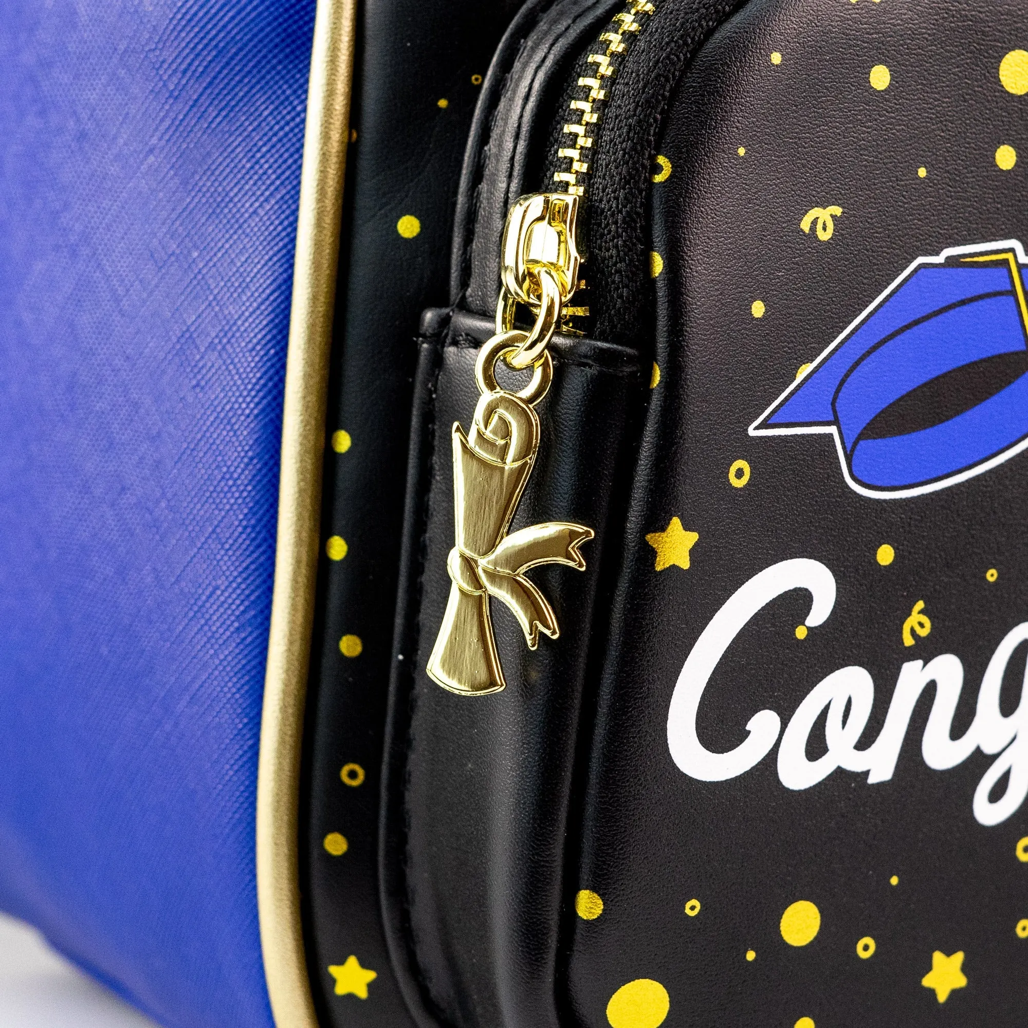 Loungefly x Disney Mickey & Minnie Graduation Mini Backpack