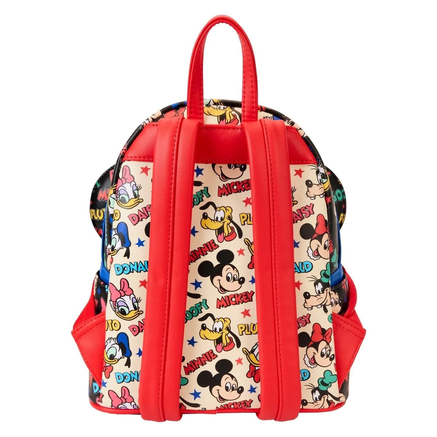 Loungefly x Disney Mickey And Friends Classic Ear Holder Mini Backpack Combo