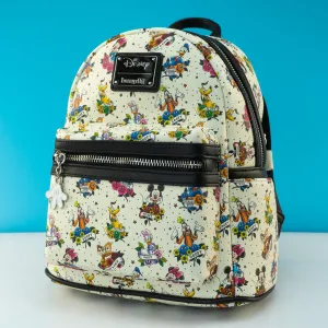 Loungefly x Disney Mickey and Friends Tattoo Mini Backpack