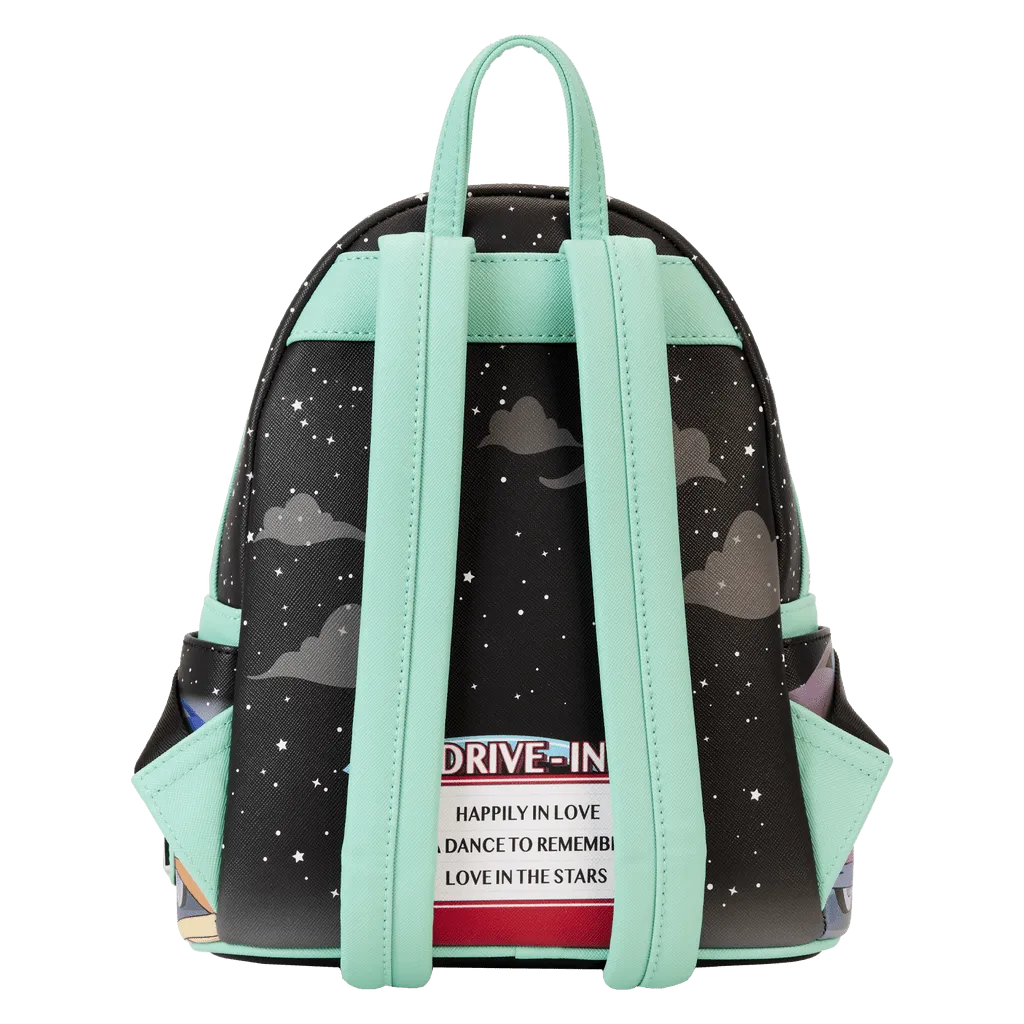 Loungefly X Disney Mickey And Minnie Date Night Drive-In Mini Backpack