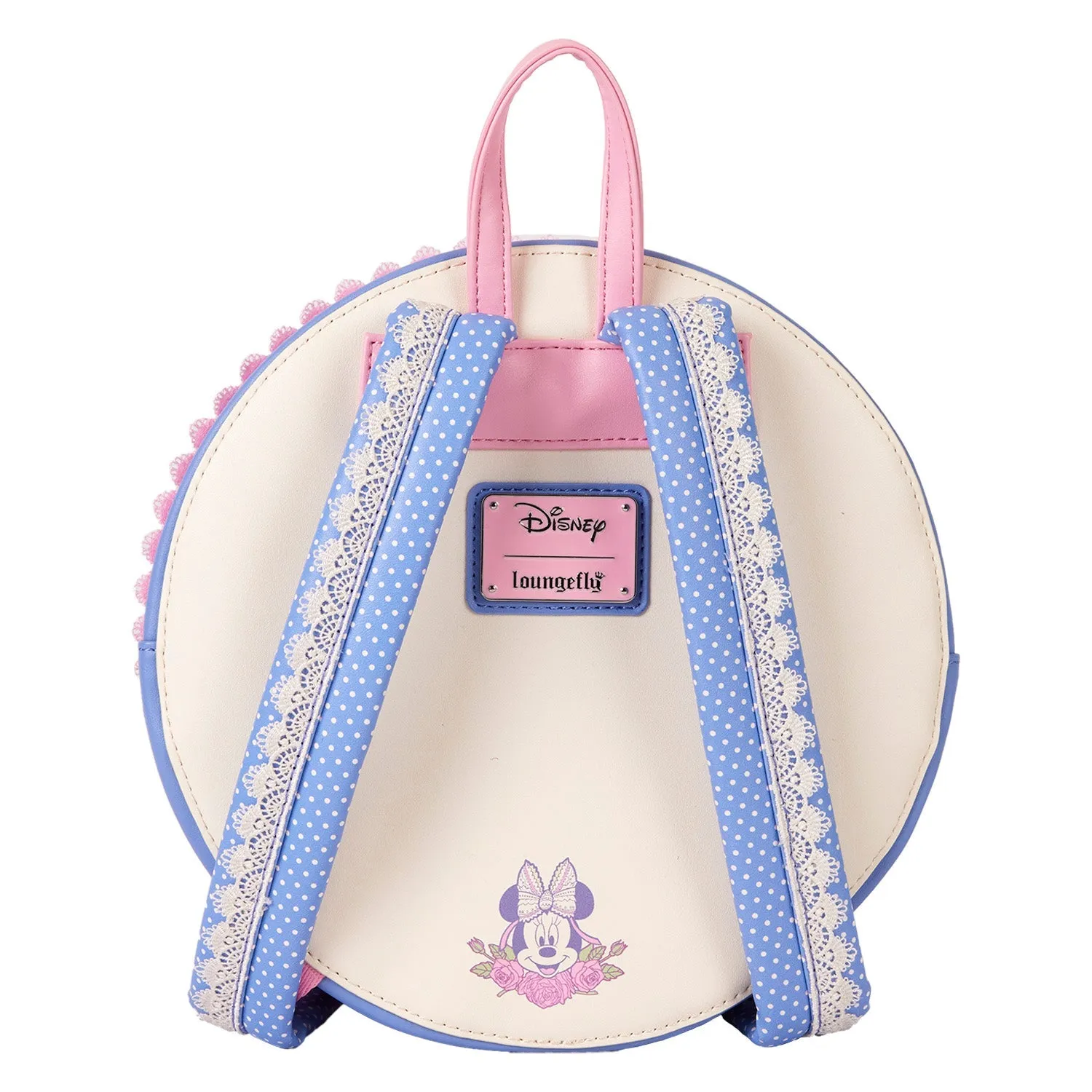Loungefly x Disney Minnie Floral and Lace Mini Backpack