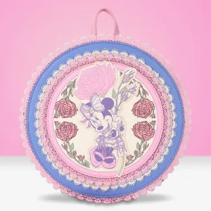 Loungefly x Disney Minnie Floral and Lace Mini Backpack
