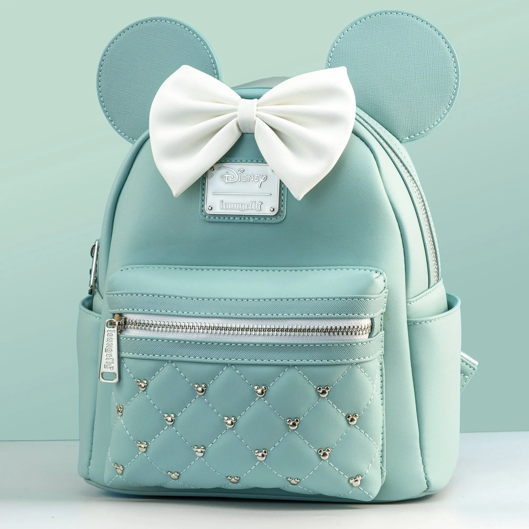 Loungefly x Disney Minnie Mouse Elegance Quilted Mini Backpack