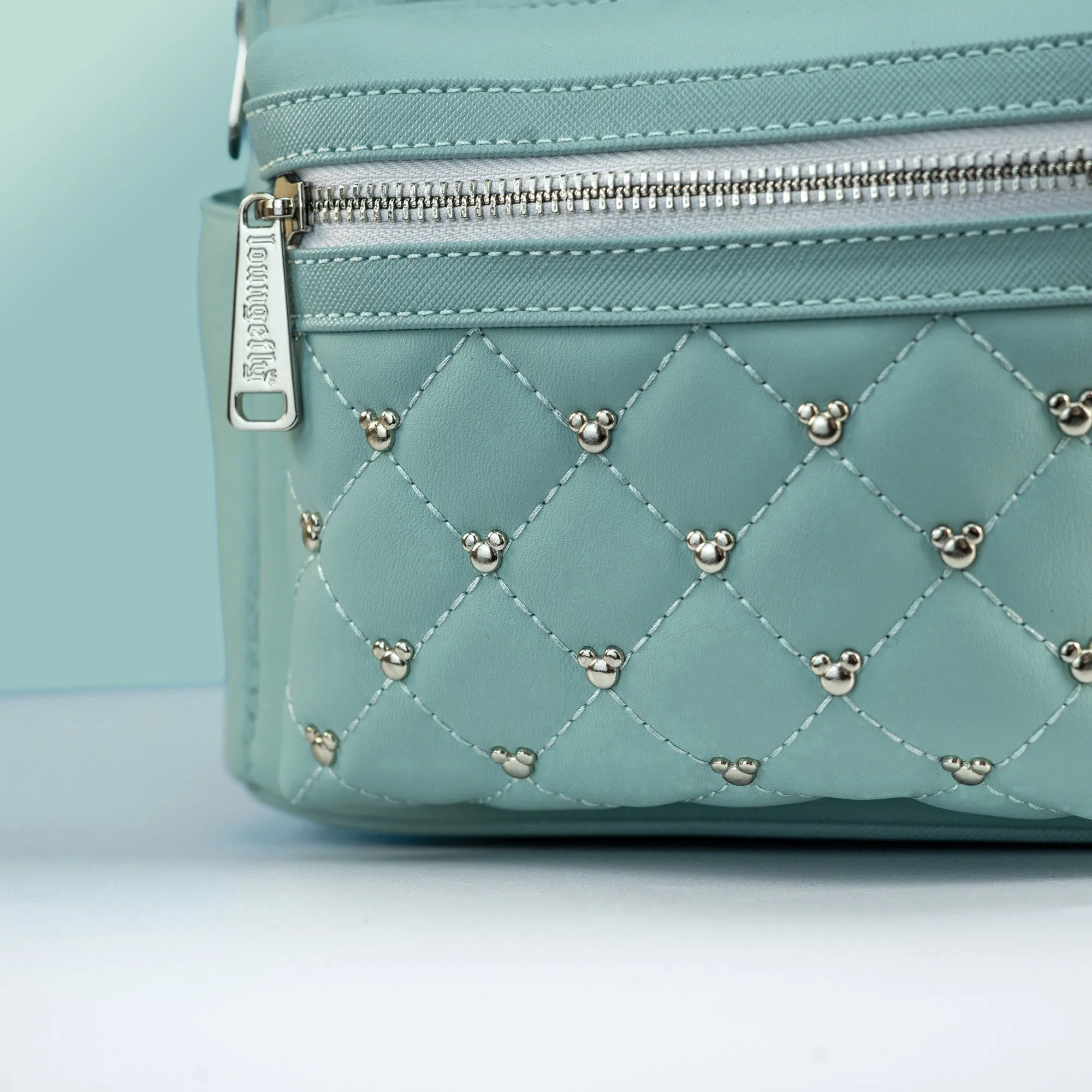 Loungefly x Disney Minnie Mouse Elegance Quilted Mini Backpack