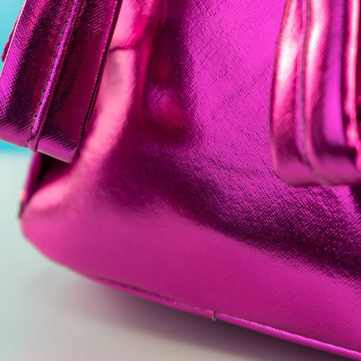 Loungefly x Disney Minnie Mouse Magenta Sequin Mini Backpack