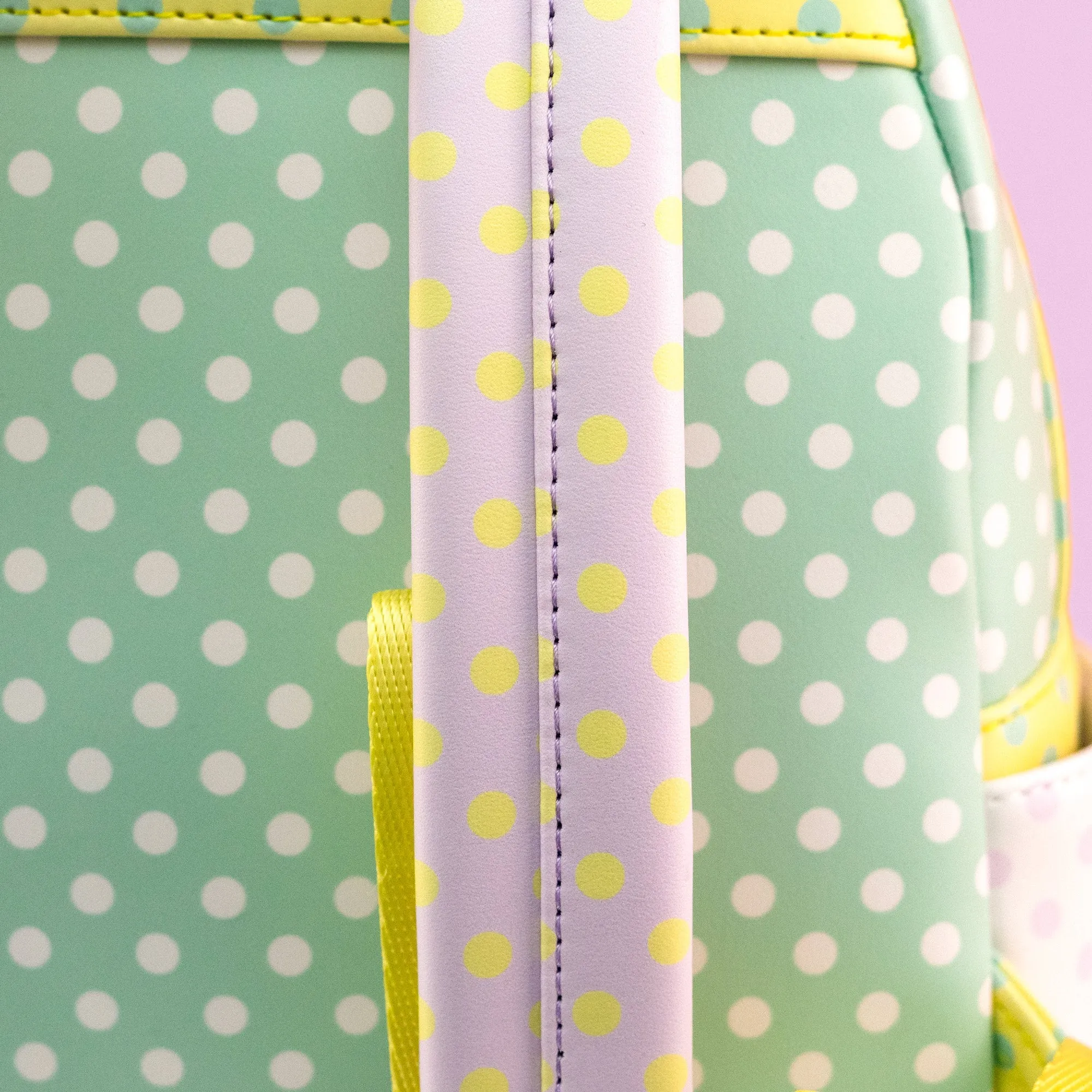 Loungefly x Disney Minnie Mouse Pastel Polka Dots Mini Backpack