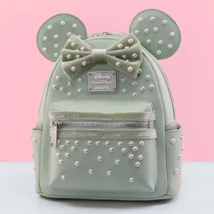 Loungefly x Disney Minnie Mouse with Pearls Mini Backpack