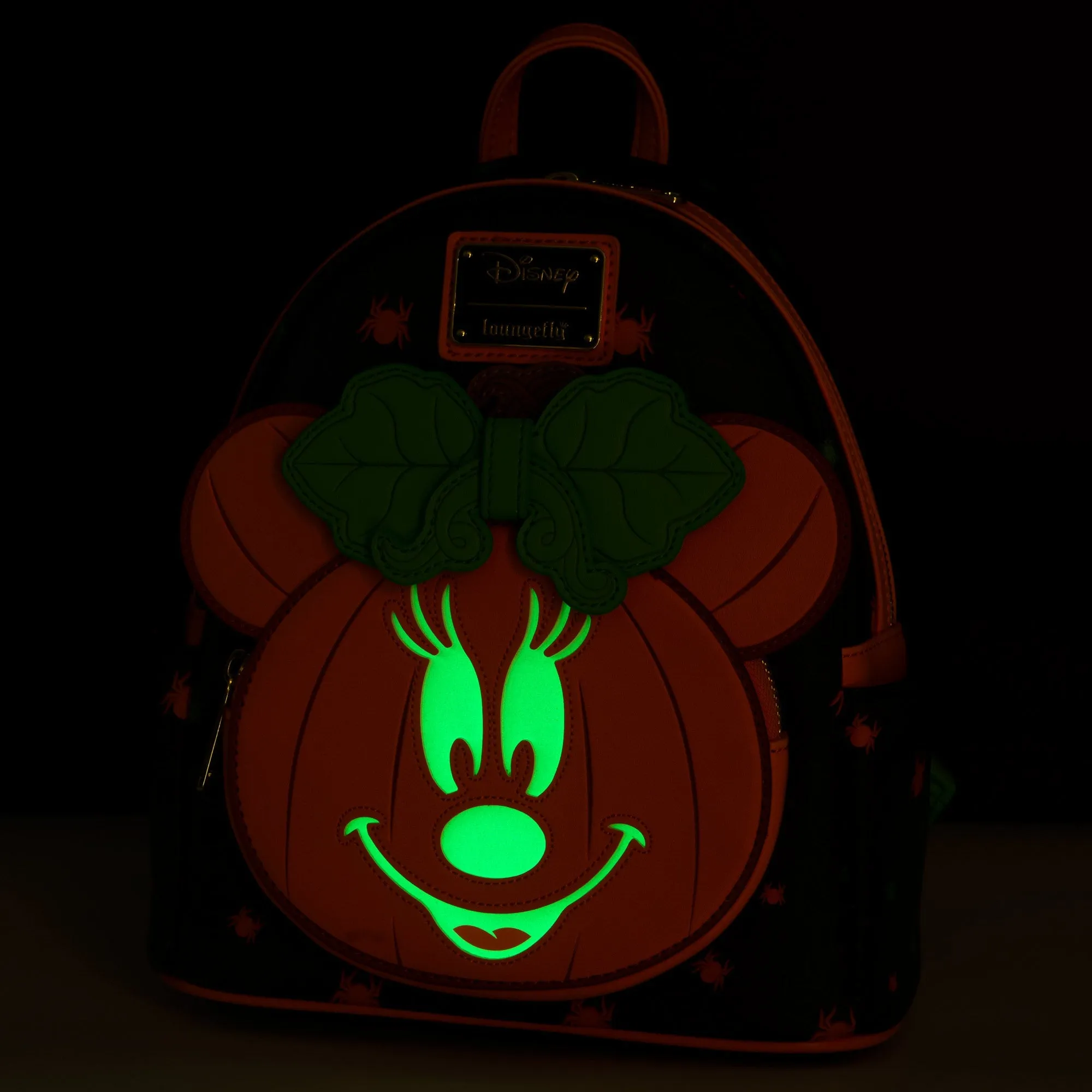 Loungefly x Disney Minnie-O-Lantern Pumpkin Minnie Mouse Mini Backpack