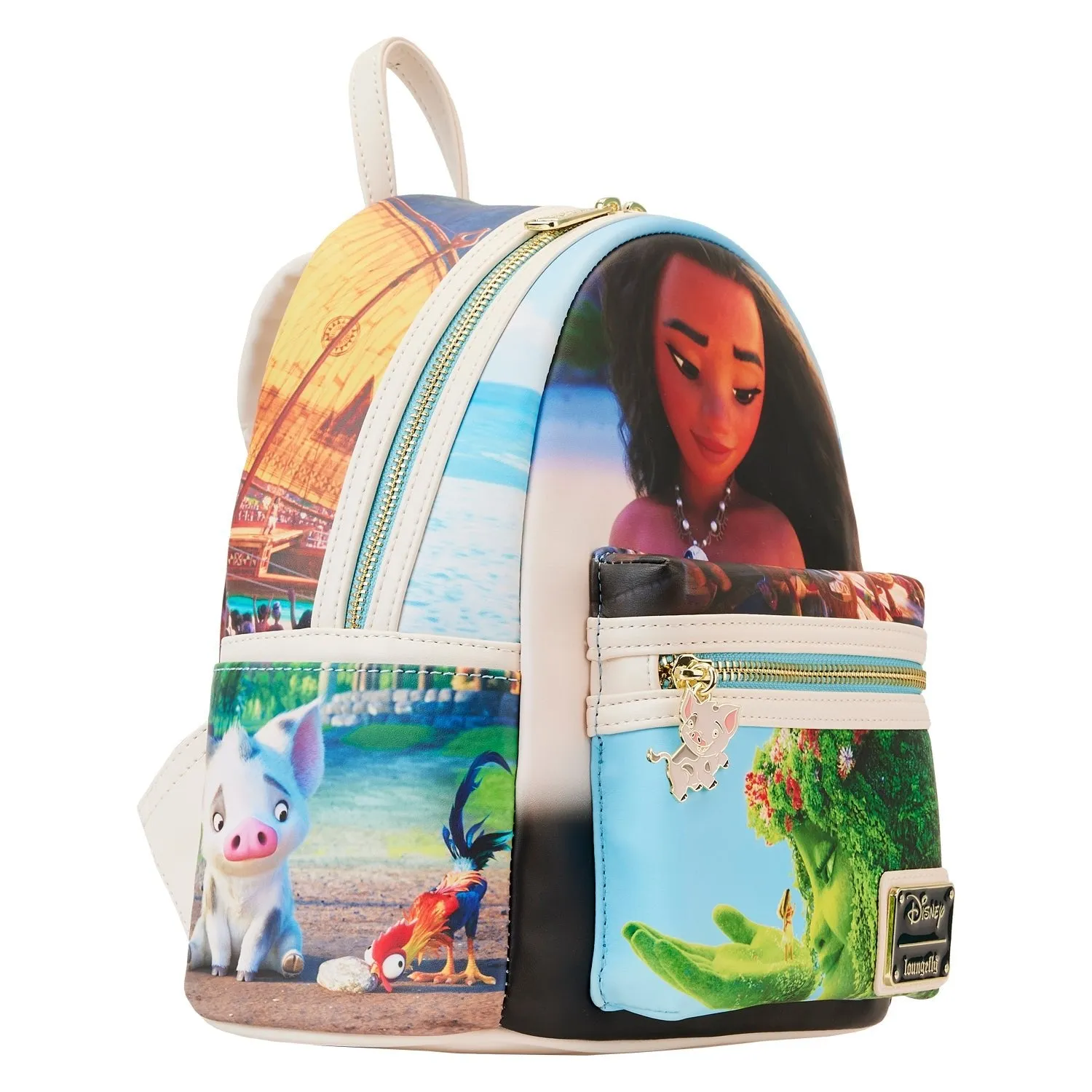 Loungefly x Disney Moana Princess Scenes Mini Backpack