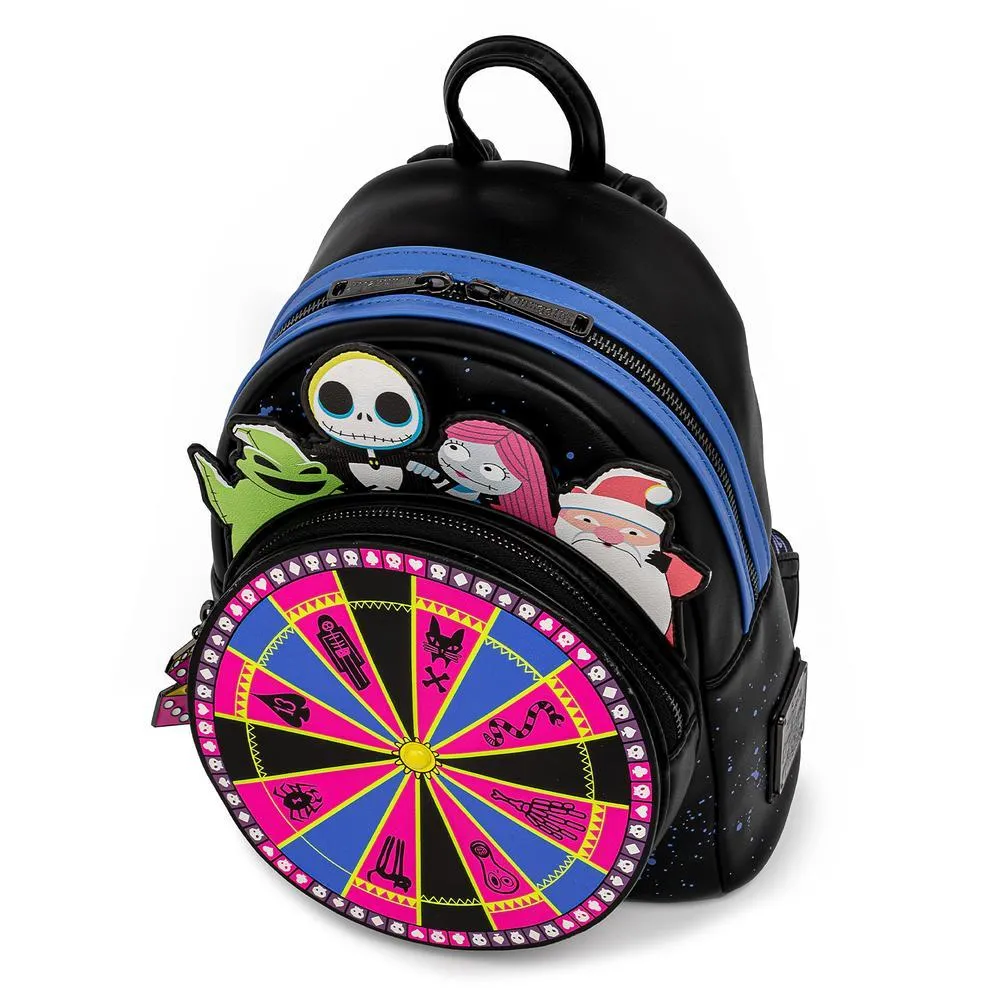 Loungefly x Disney Nightmare Before Christmas Oogie Boogie Wheel Mini Backpack
