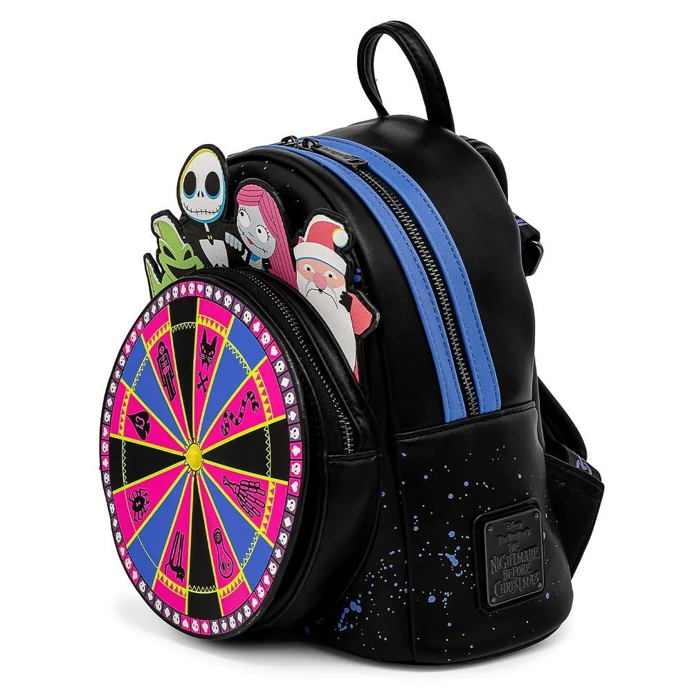 Loungefly x Disney Nightmare Before Christmas Oogie Boogie Wheel Mini Backpack