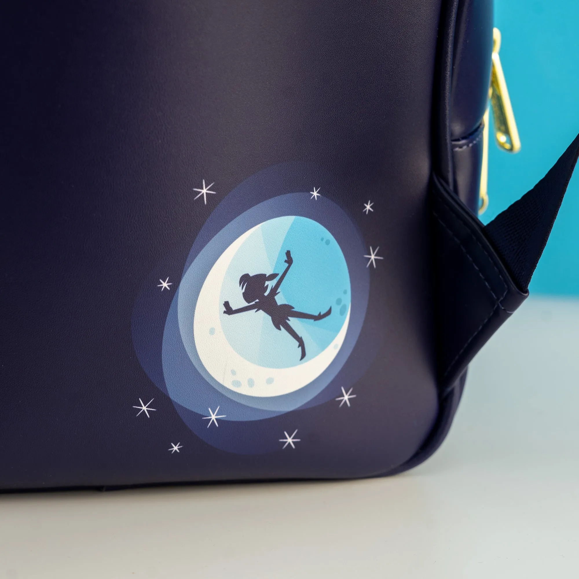 Loungefly x Disney Peter Pan, Captain Hook and Tinkerbell Moon Scene Mini Backpack