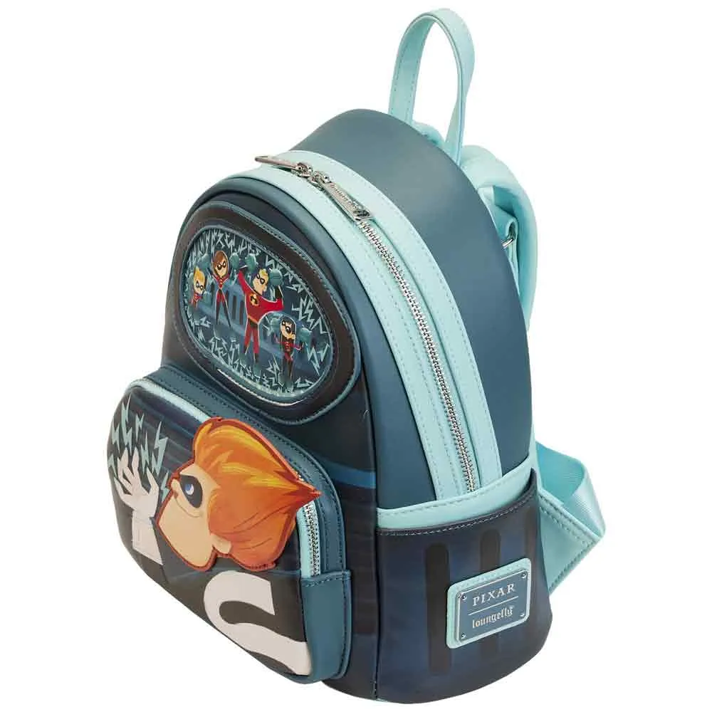 Loungefly x Disney Pixar The Incredibles Syndrome Mini Backpack