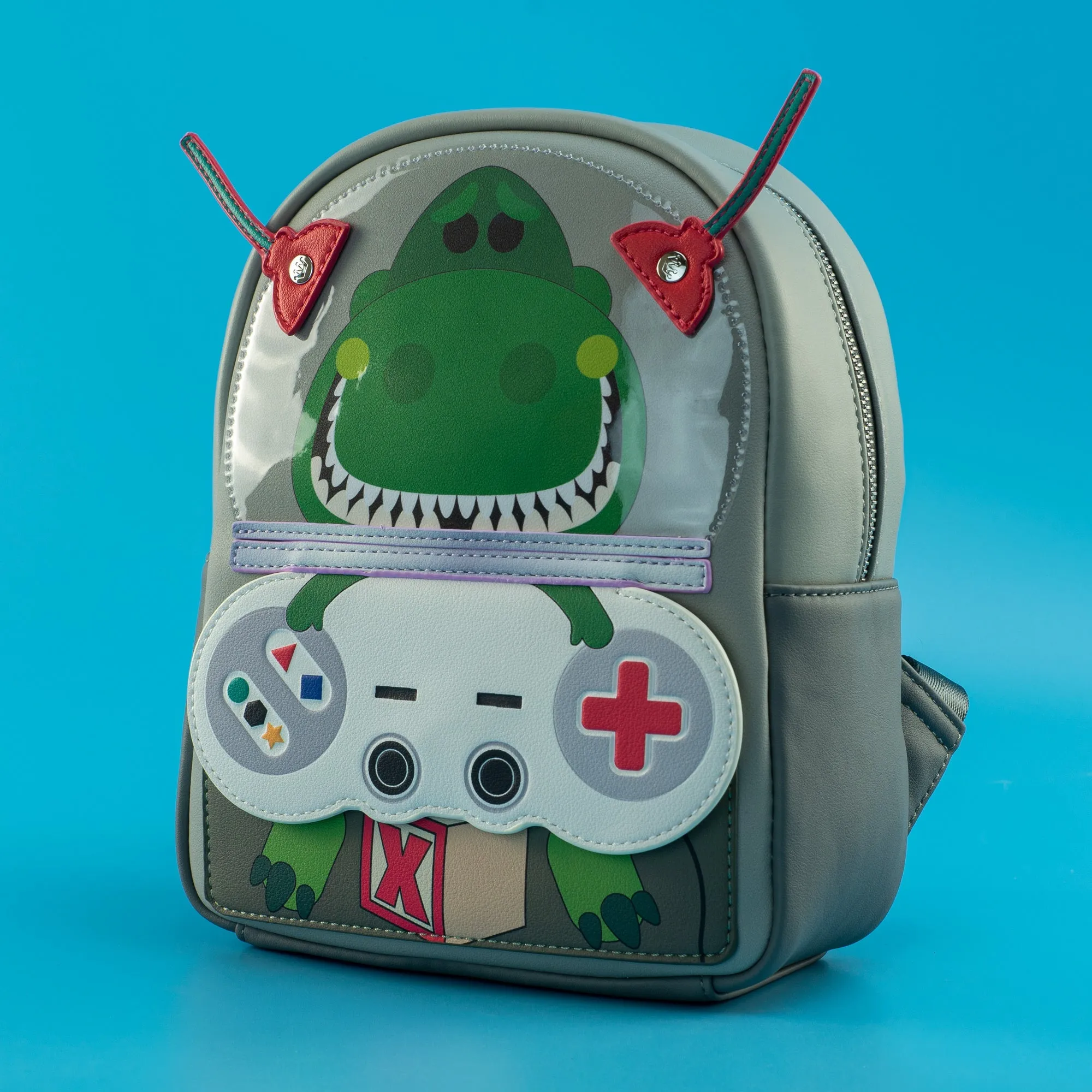 Loungefly x Disney Pixar Toy Story Gamer Rex Mini Backpack