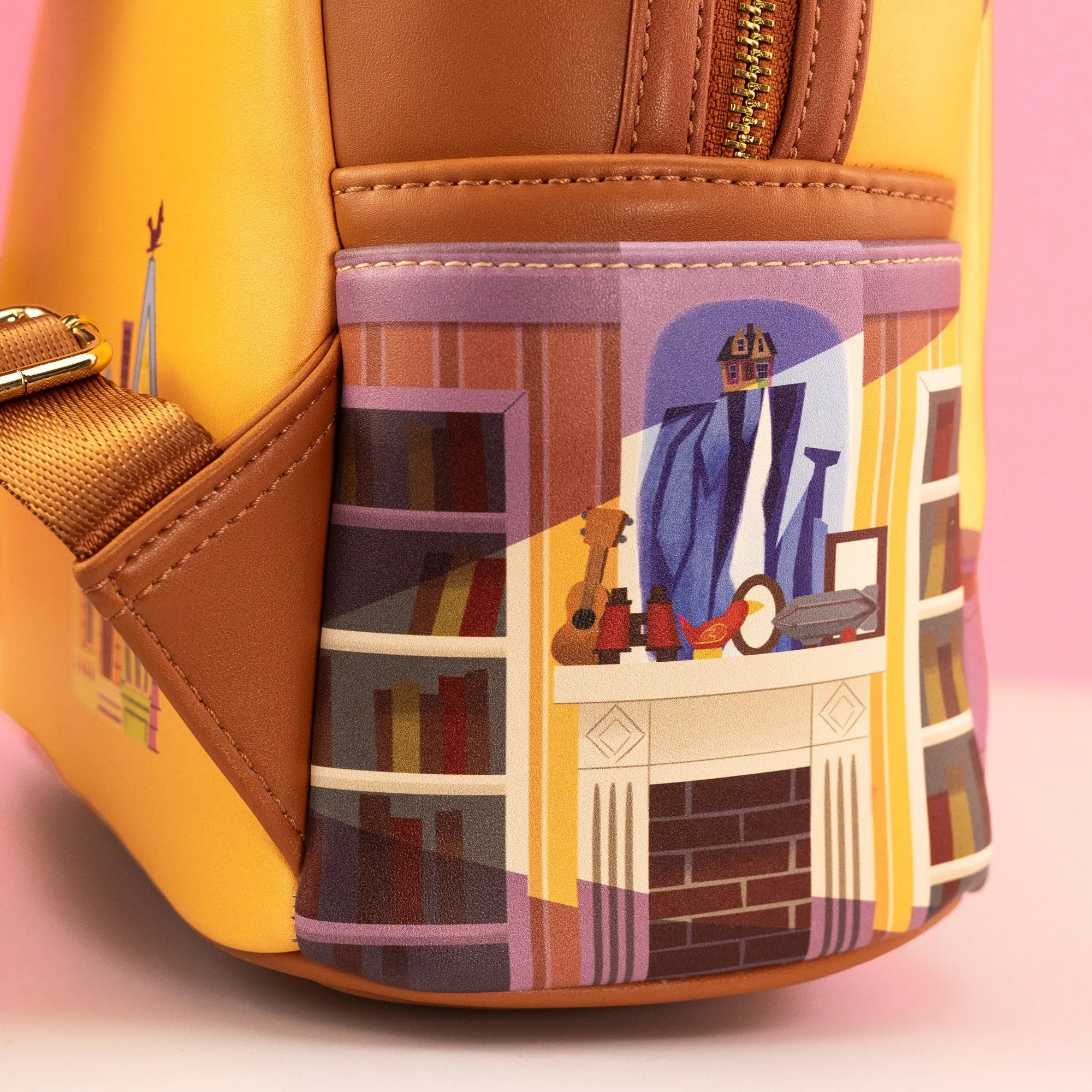 Loungefly x Disney Pixar Up Carl and Ellie Growing Older Together Mini Backpack