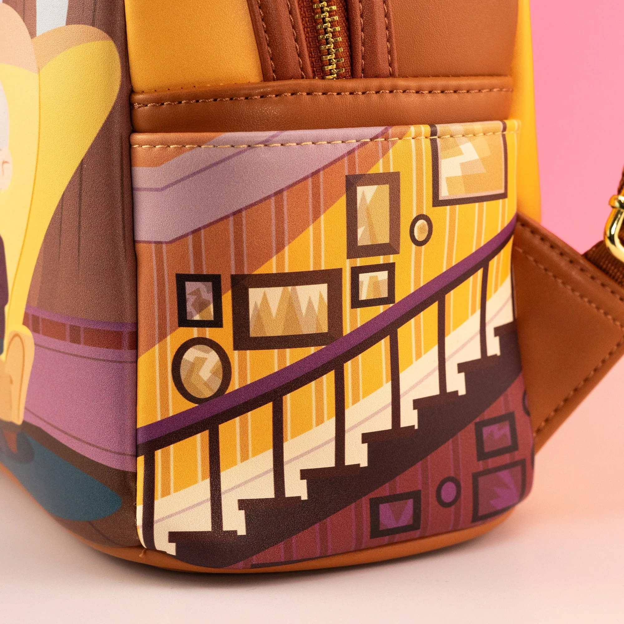 Loungefly x Disney Pixar Up Carl and Ellie Growing Older Together Mini Backpack