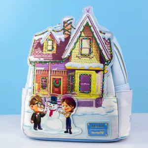 Loungefly x Disney Pixar Up House Holiday Lights Mini Backpack