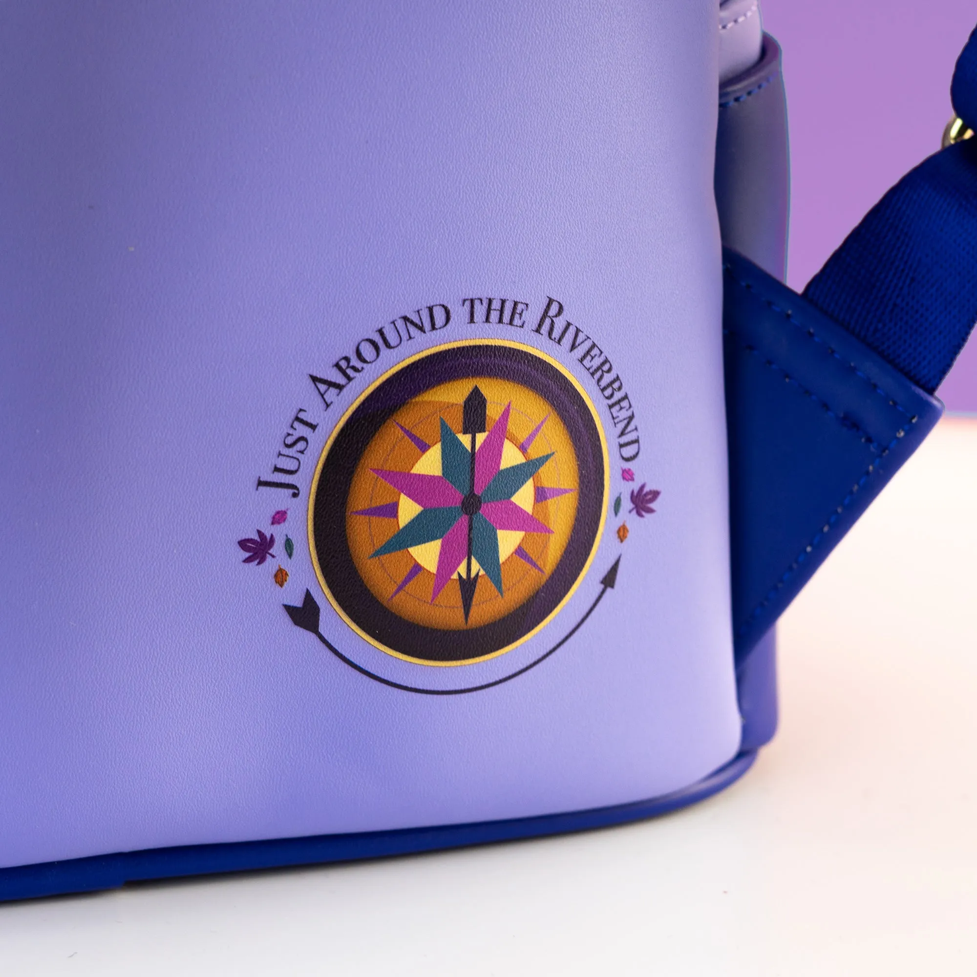 Loungefly x Disney Pocahontas Just Around The River Bend Mini Backpack