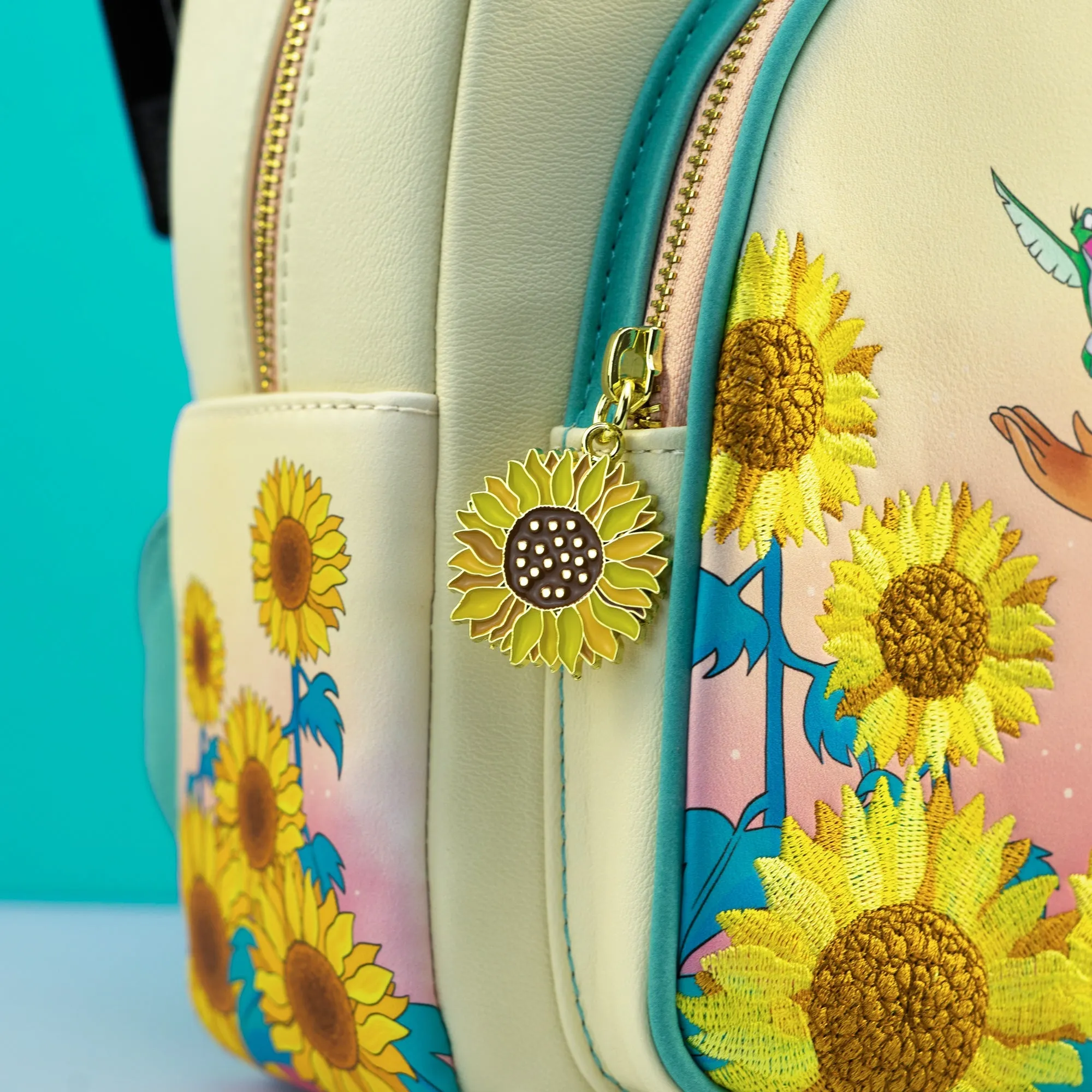 Loungefly x Disney Pocahontas Sunflowers Mini Backpack