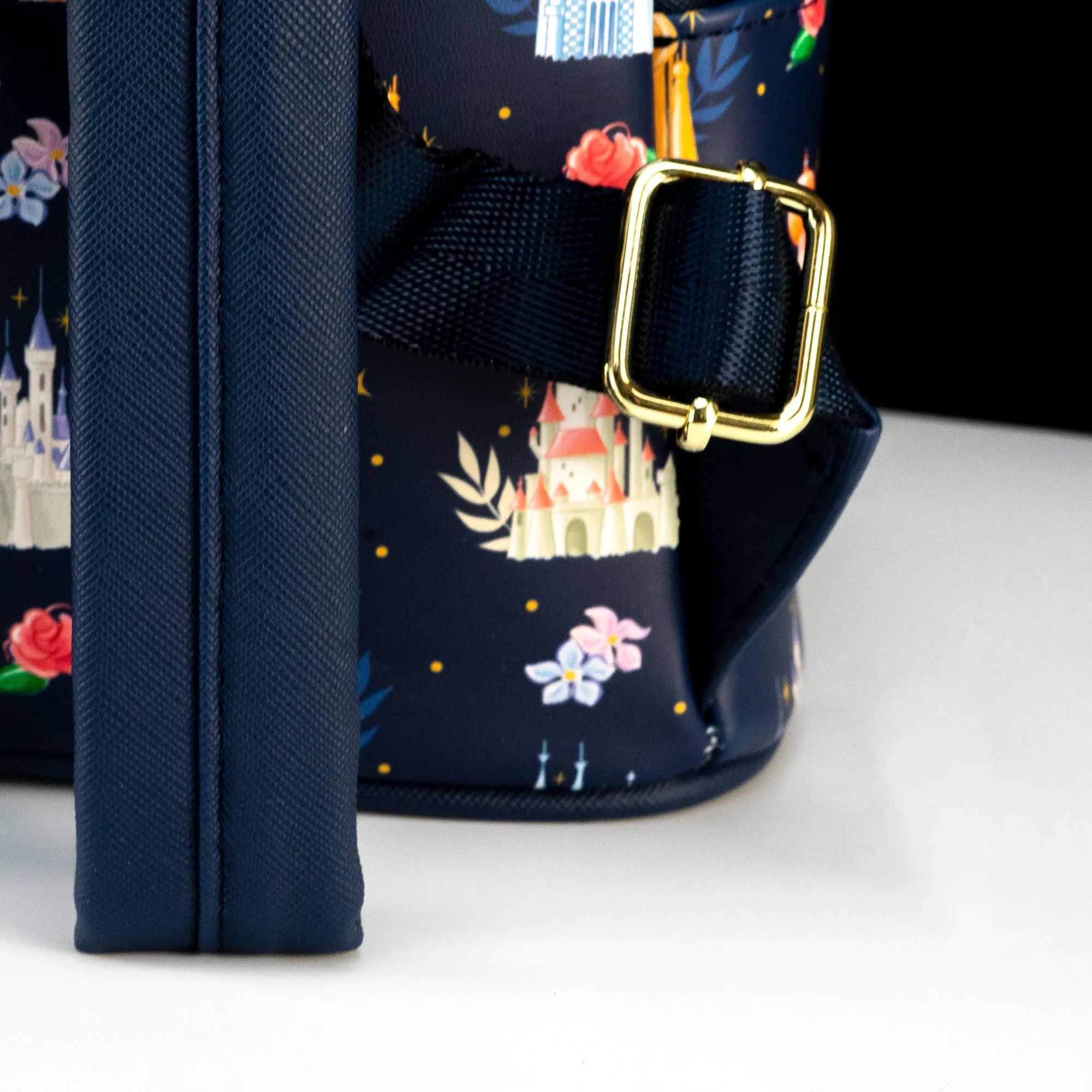 Loungefly x Disney Princess Castles Print Mini Backpack