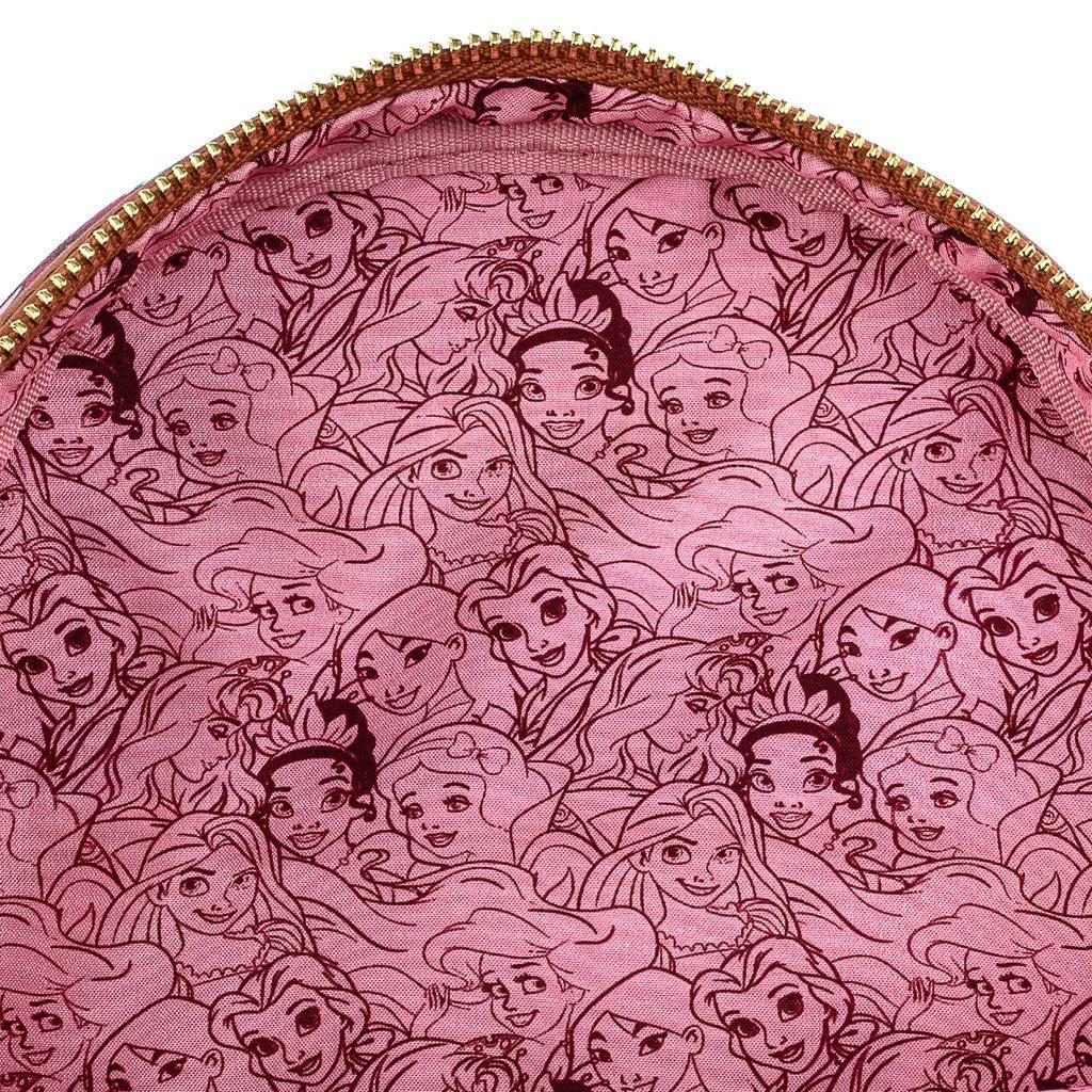 Loungefly x Disney Princess Floral AOP Mini Backpack