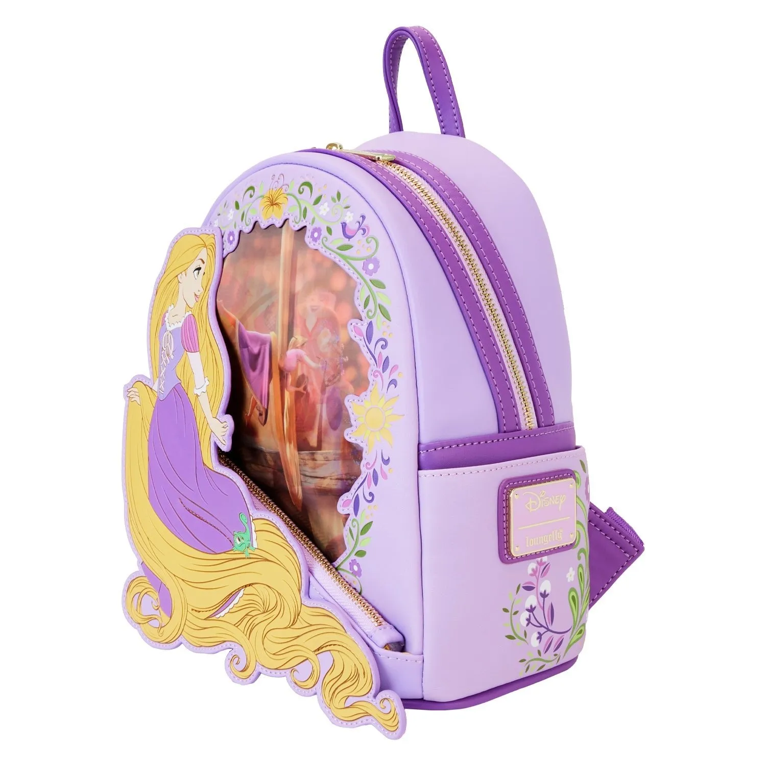 Loungefly x Disney Princess Rapunzel Lenticular Mini Backpack