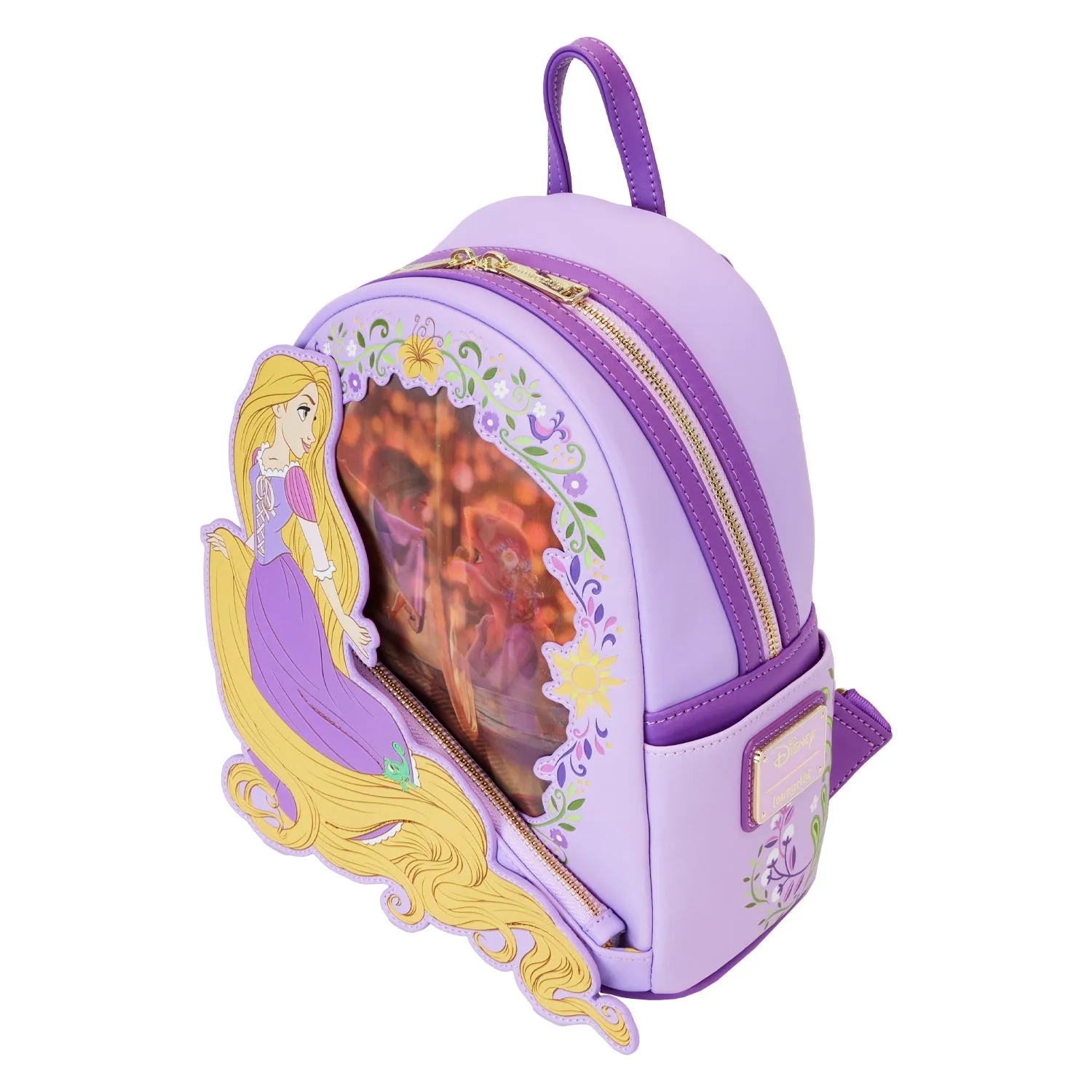 Loungefly x Disney Princess Rapunzel Lenticular Mini Backpack