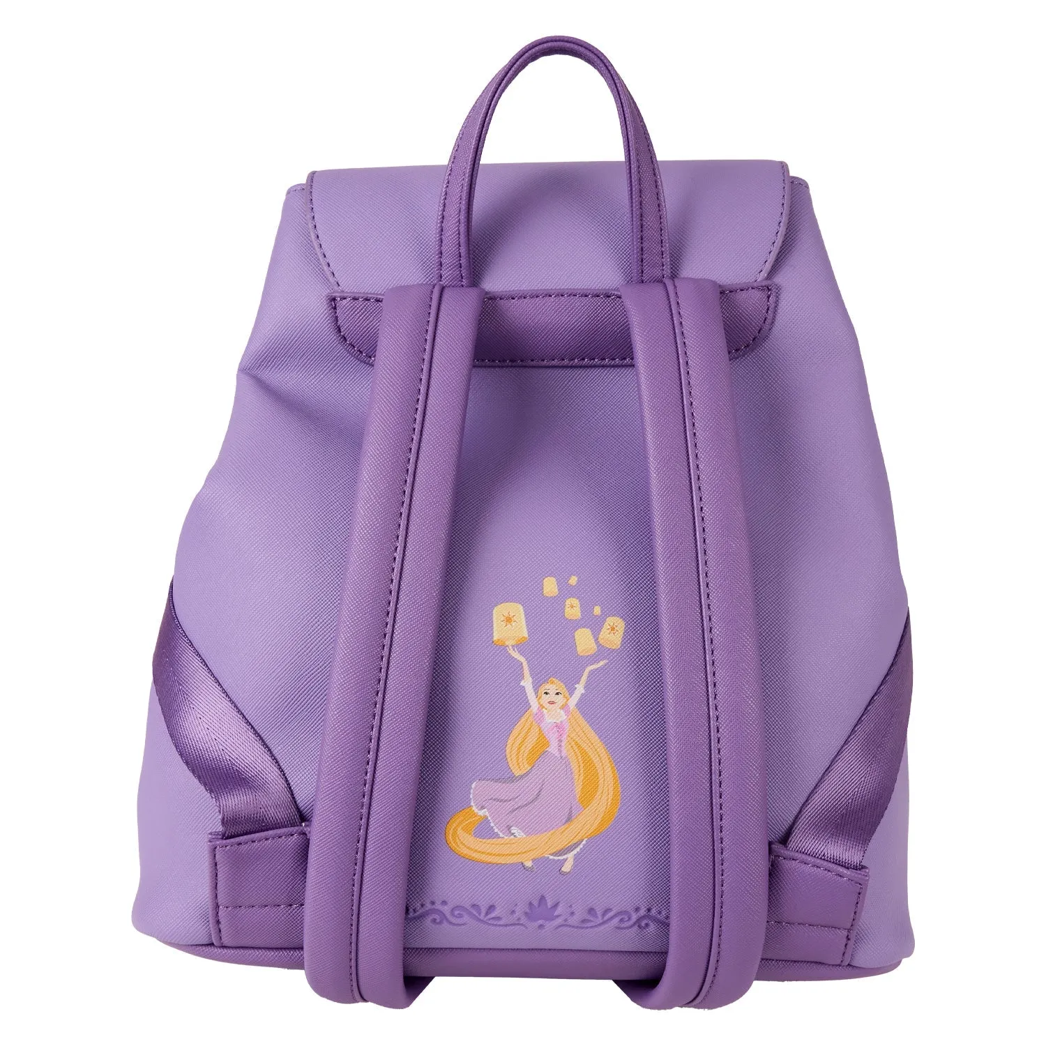 Loungefly x Disney Rapunzel Flap Mini Backpack