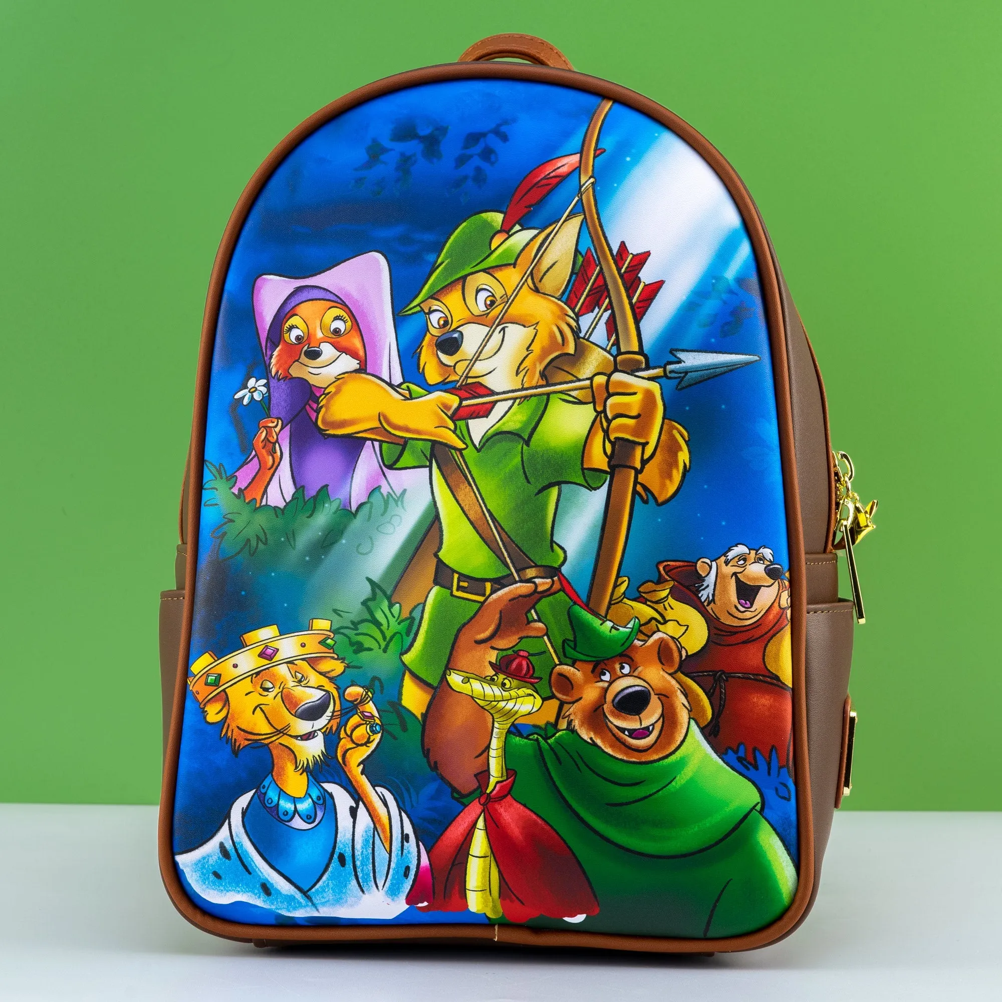 Loungefly x Disney Robin Hood Character Ensemble Mini Backpack
