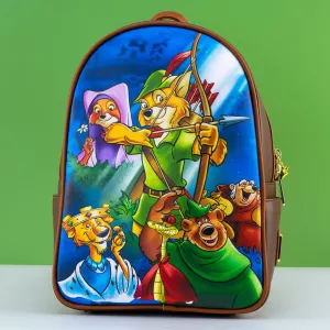 Loungefly x Disney Robin Hood Character Ensemble Mini Backpack