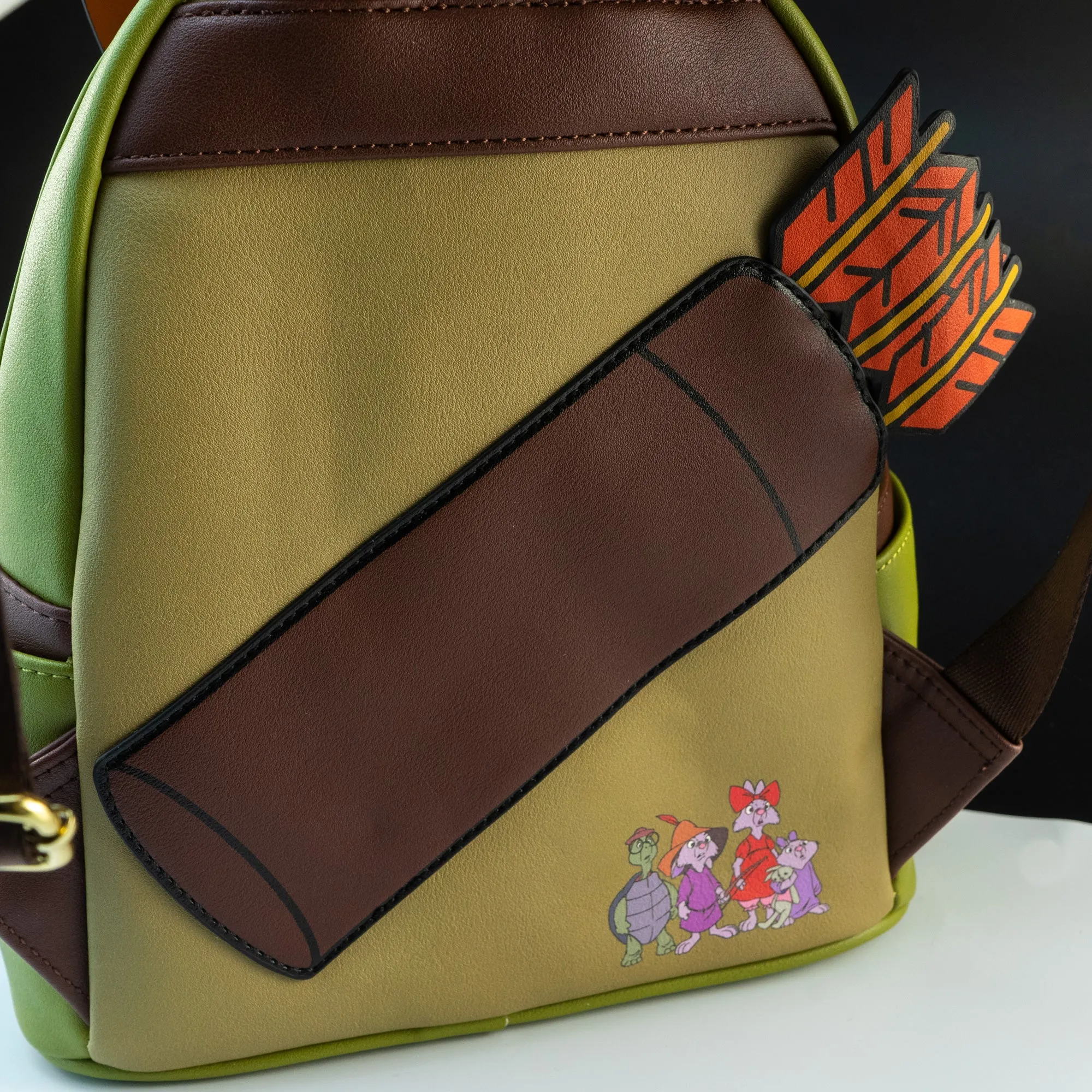 Loungefly x Disney Robin Hood Cosplay Mini Backpack