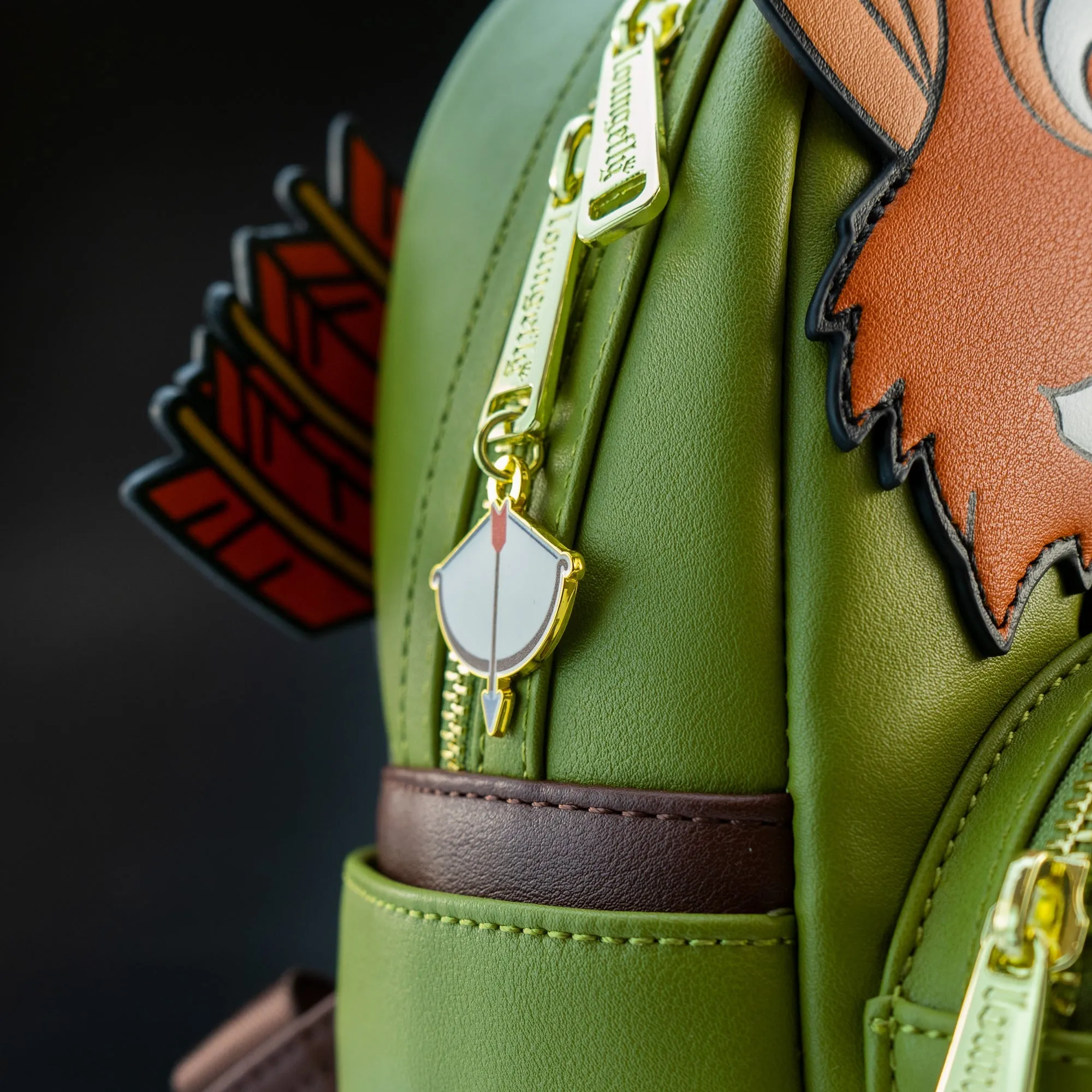 Loungefly x Disney Robin Hood Cosplay Mini Backpack