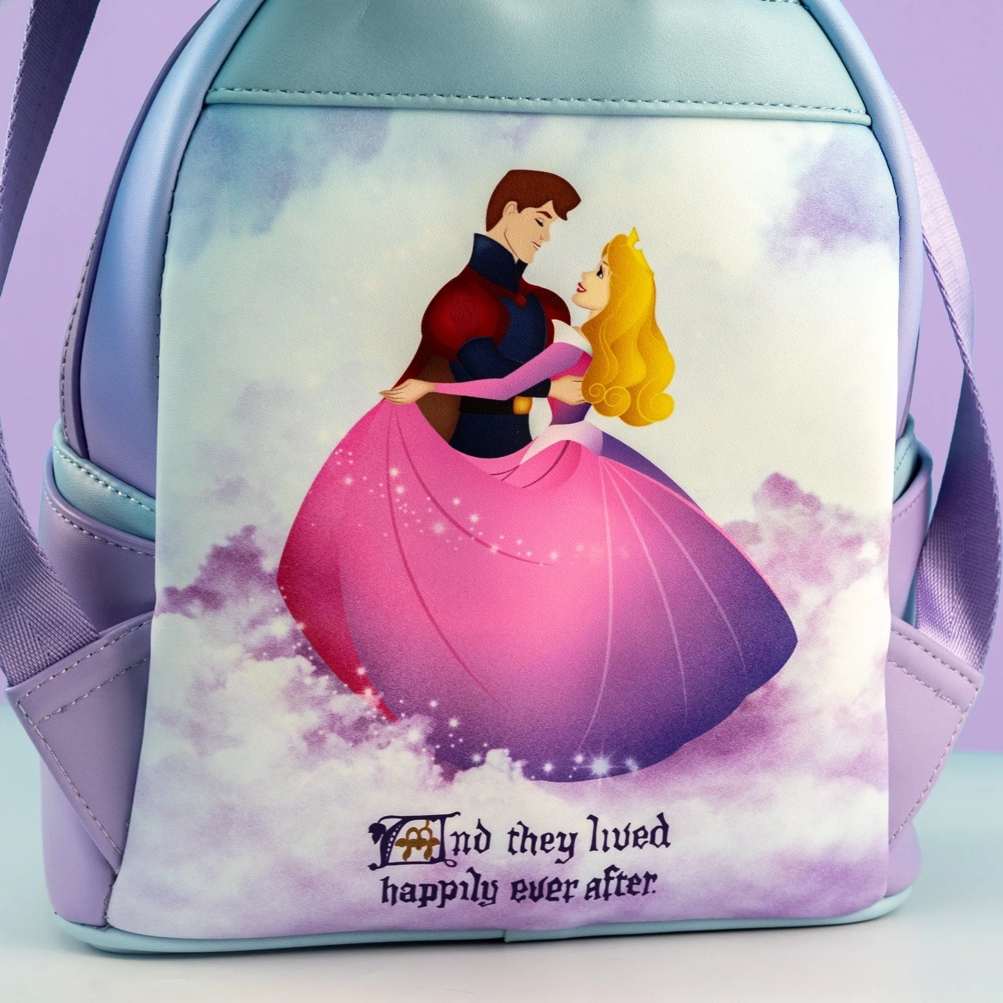 Loungefly x Disney Sleeping Beauty Aurora's Castle Mini Backpack