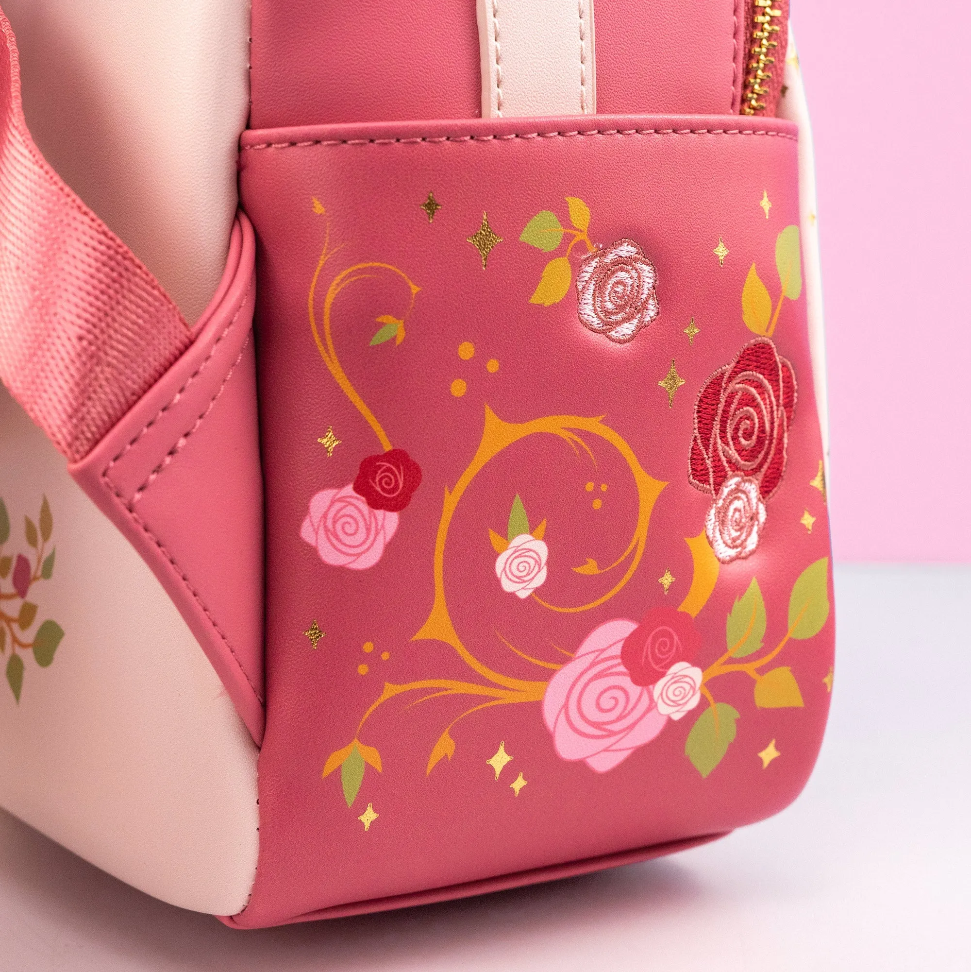 Loungefly x Disney Sleeping Beauty Interactive Castle Mini Backpack
