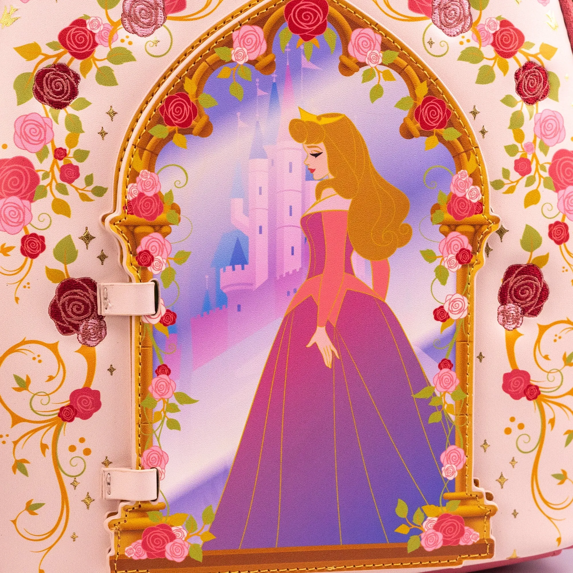 Loungefly x Disney Sleeping Beauty Interactive Castle Mini Backpack