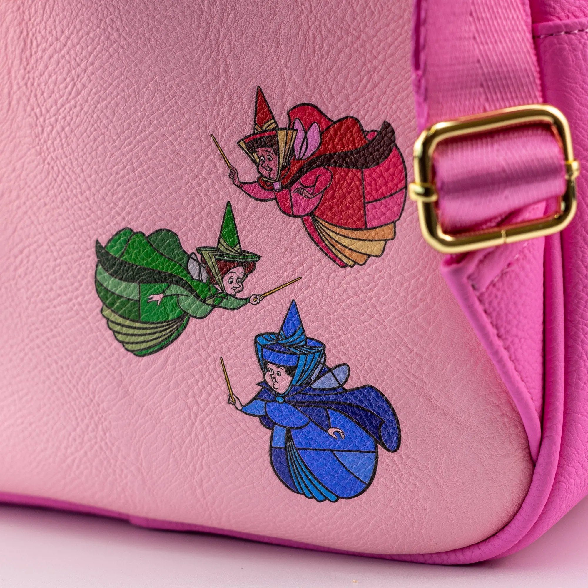 Loungefly x Disney Sleeping Beauty Stained Glass Mini Backpack