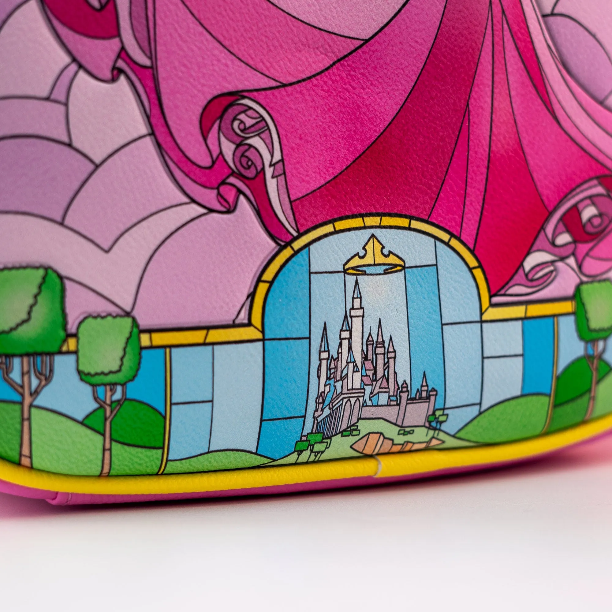 Loungefly x Disney Sleeping Beauty Stained Glass Mini Backpack