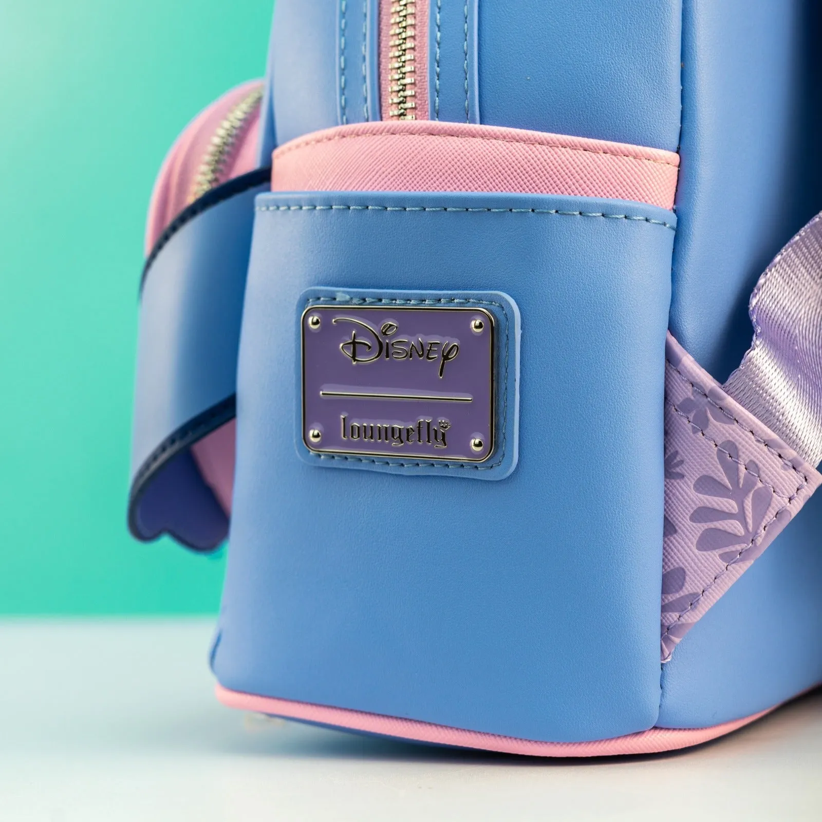 Loungefly x Disney Stitch Holding Heart Cosplay Mini Backpack