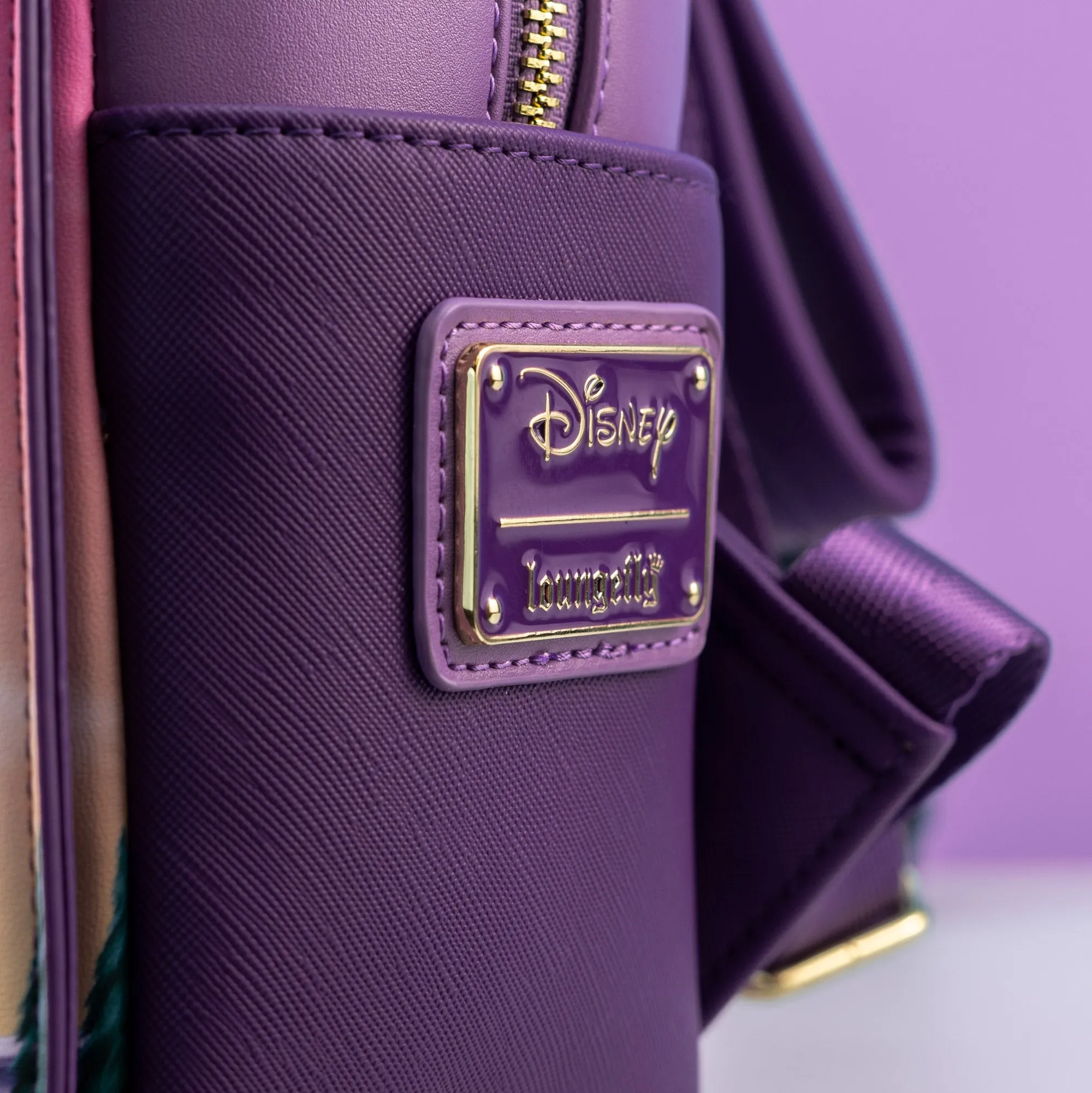 Loungefly x Disney The Beauty and The Beast Castle Window Mini Backpack
