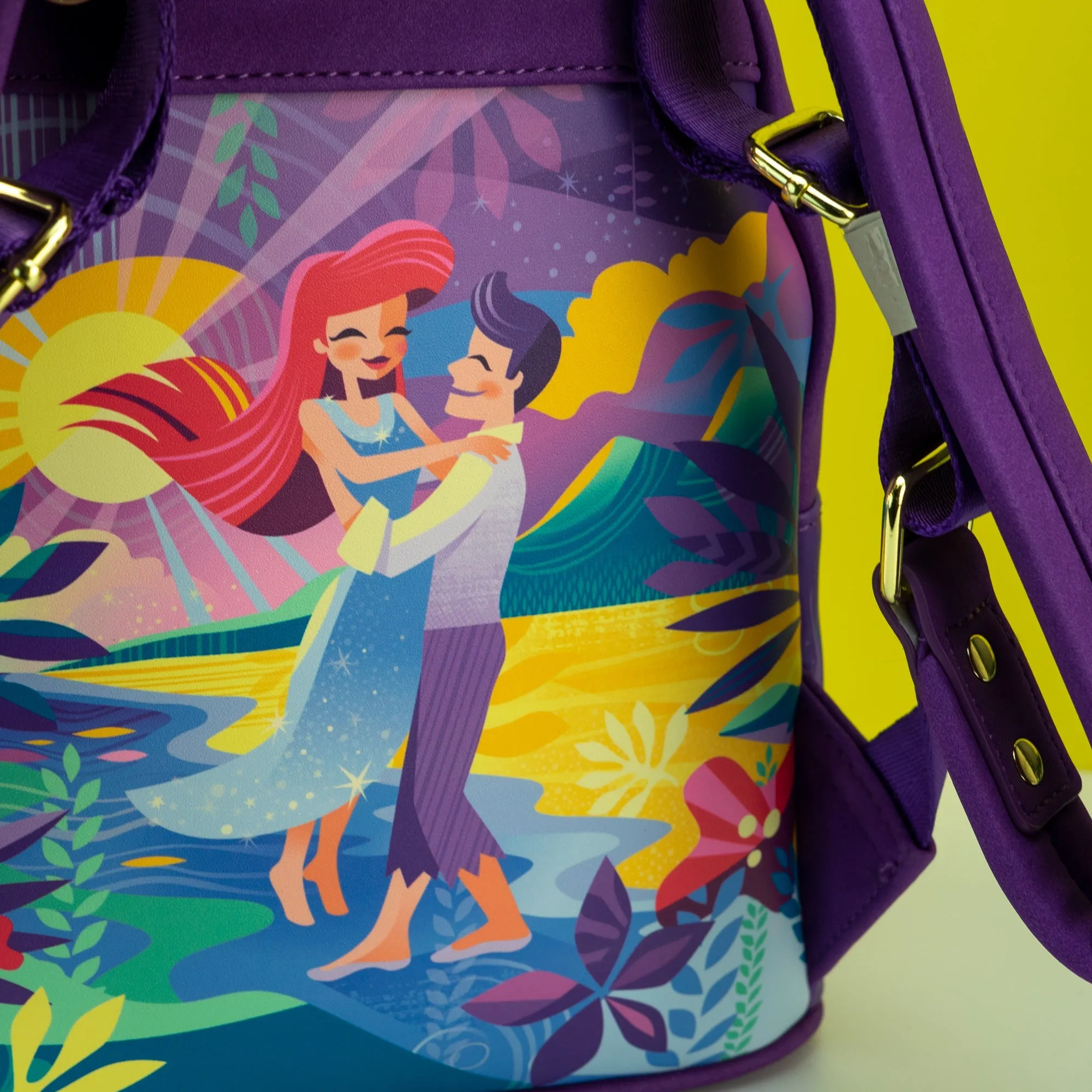 Loungefly x Disney The Little Mermaid Ariel Castle Mini Backpack