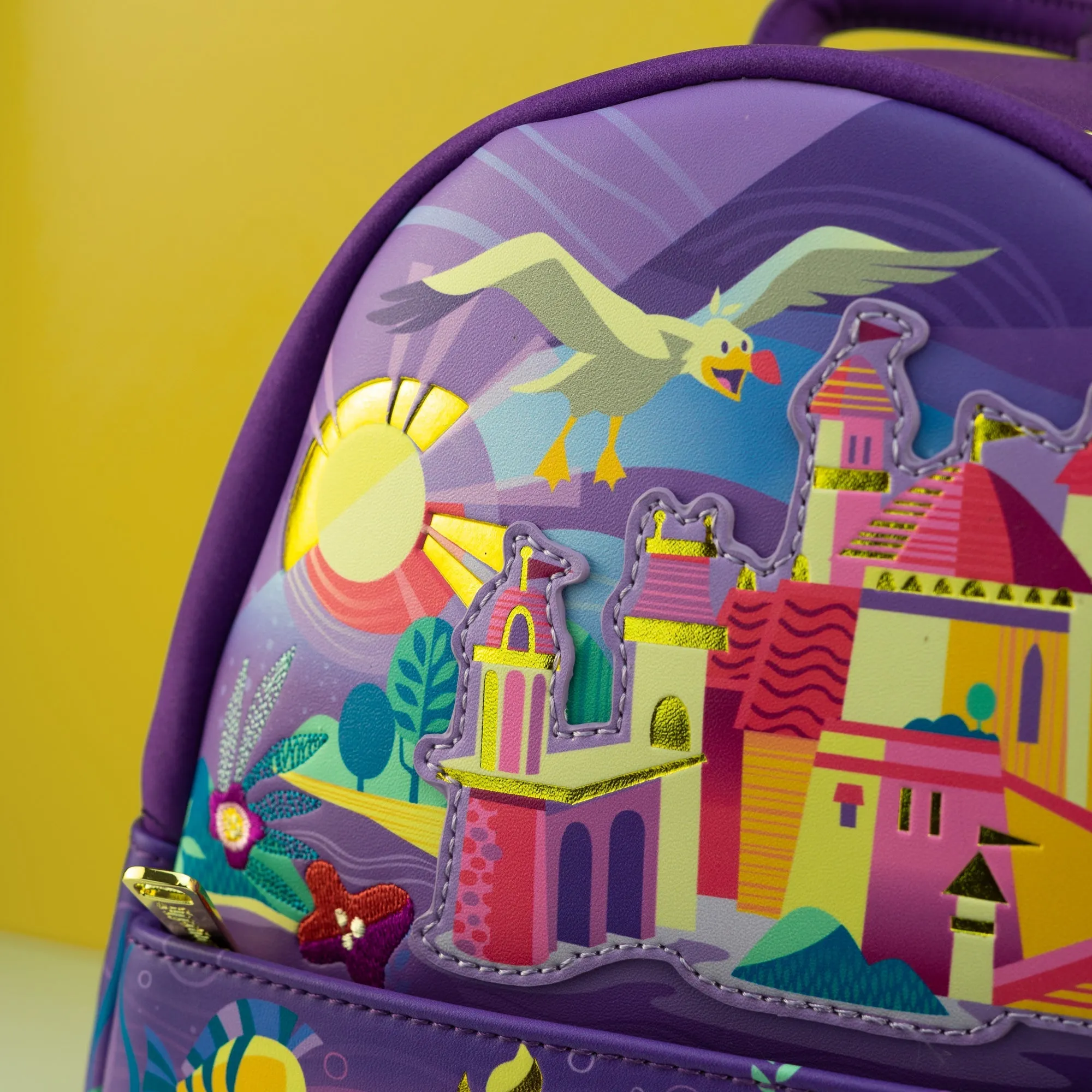 Loungefly x Disney The Little Mermaid Ariel Castle Mini Backpack