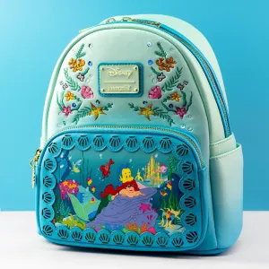 Loungefly x Disney The Little Mermaid Die Cut Window Scene Mini Backpack