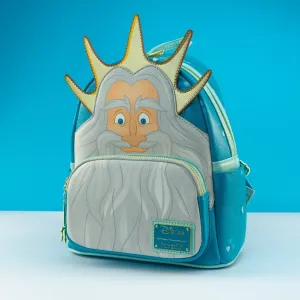 Loungefly x Disney The Little Mermaid King Triton Cosplay Mini Backpack