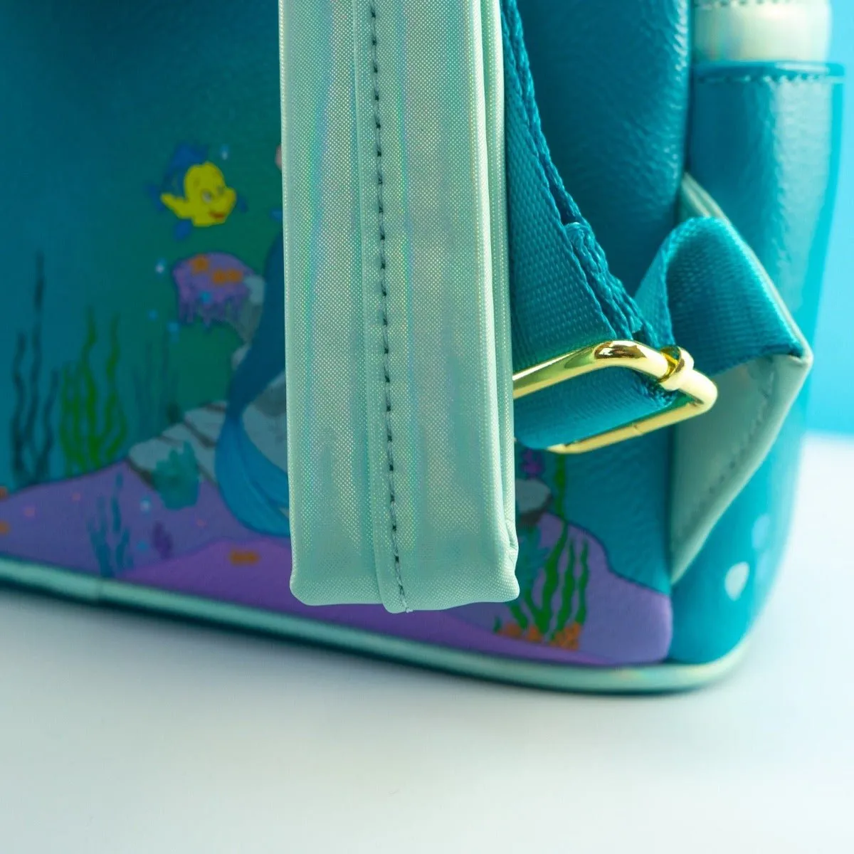 Loungefly x Disney The Little Mermaid King Triton Cosplay Mini Backpack