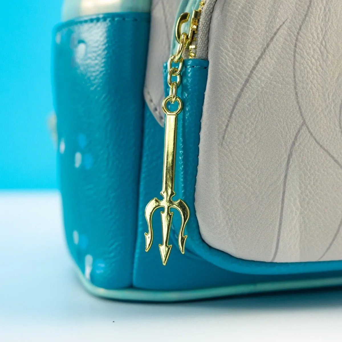 Loungefly x Disney The Little Mermaid King Triton Cosplay Mini Backpack