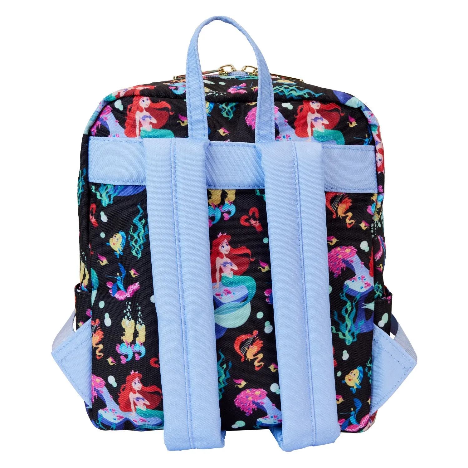 Loungefly x Disney The Little Mermaid Life is The Bubbles AOP Nylon Backpack