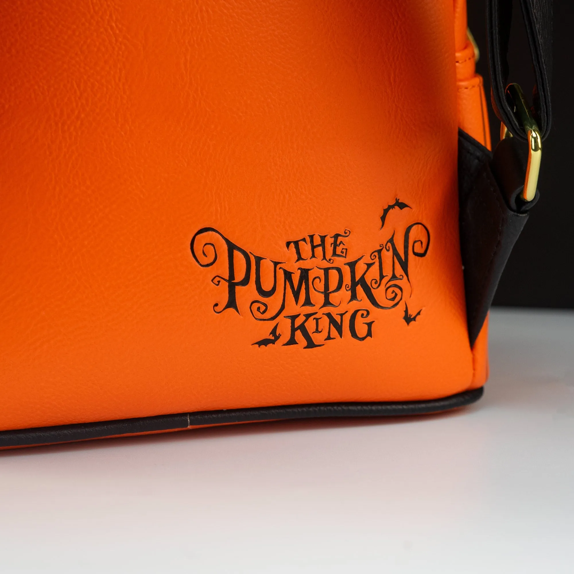 Loungefly x Disney The Nightmare Before Christmas Pumpkin King Cosplay Mini Backpack