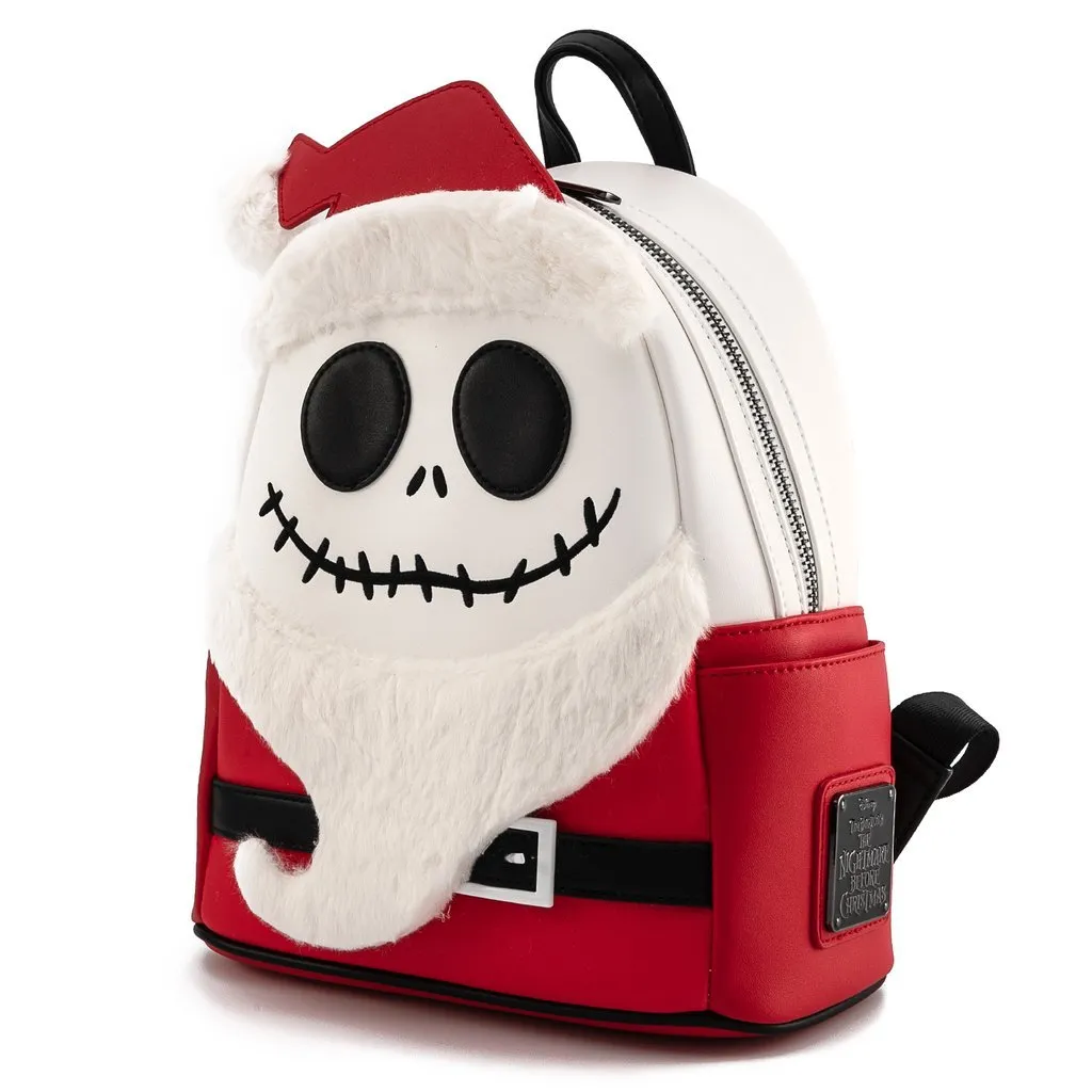 Loungefly X Disney The Nightmare Before Christmas Santa Jack Cosplay Mini Backpack