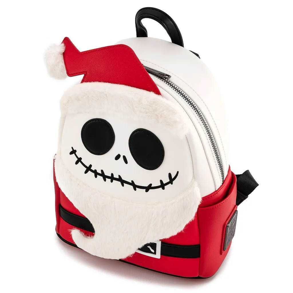 Loungefly X Disney The Nightmare Before Christmas Santa Jack Cosplay Mini Backpack