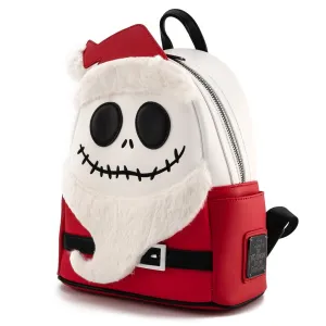 Loungefly X Disney The Nightmare Before Christmas Santa Jack Cosplay Mini Backpack